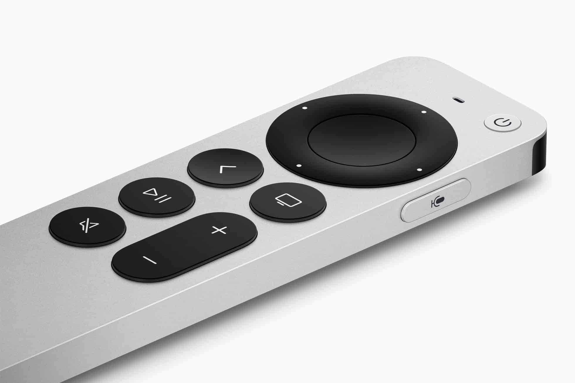 Die Apple TV Fernbedienung