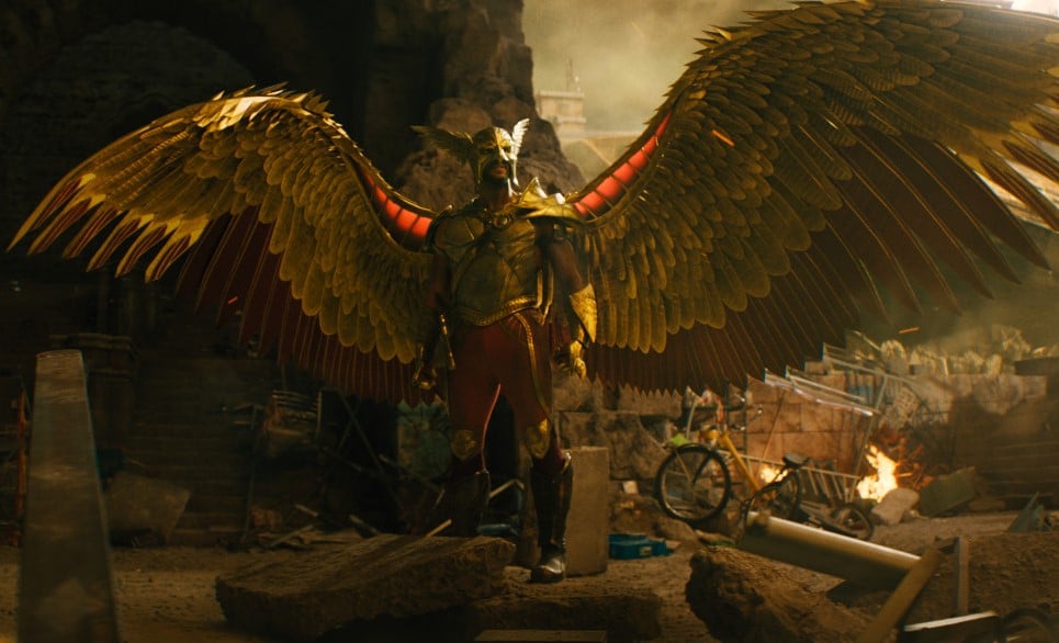 Hawkman im neuen DC-Film Black Adam.