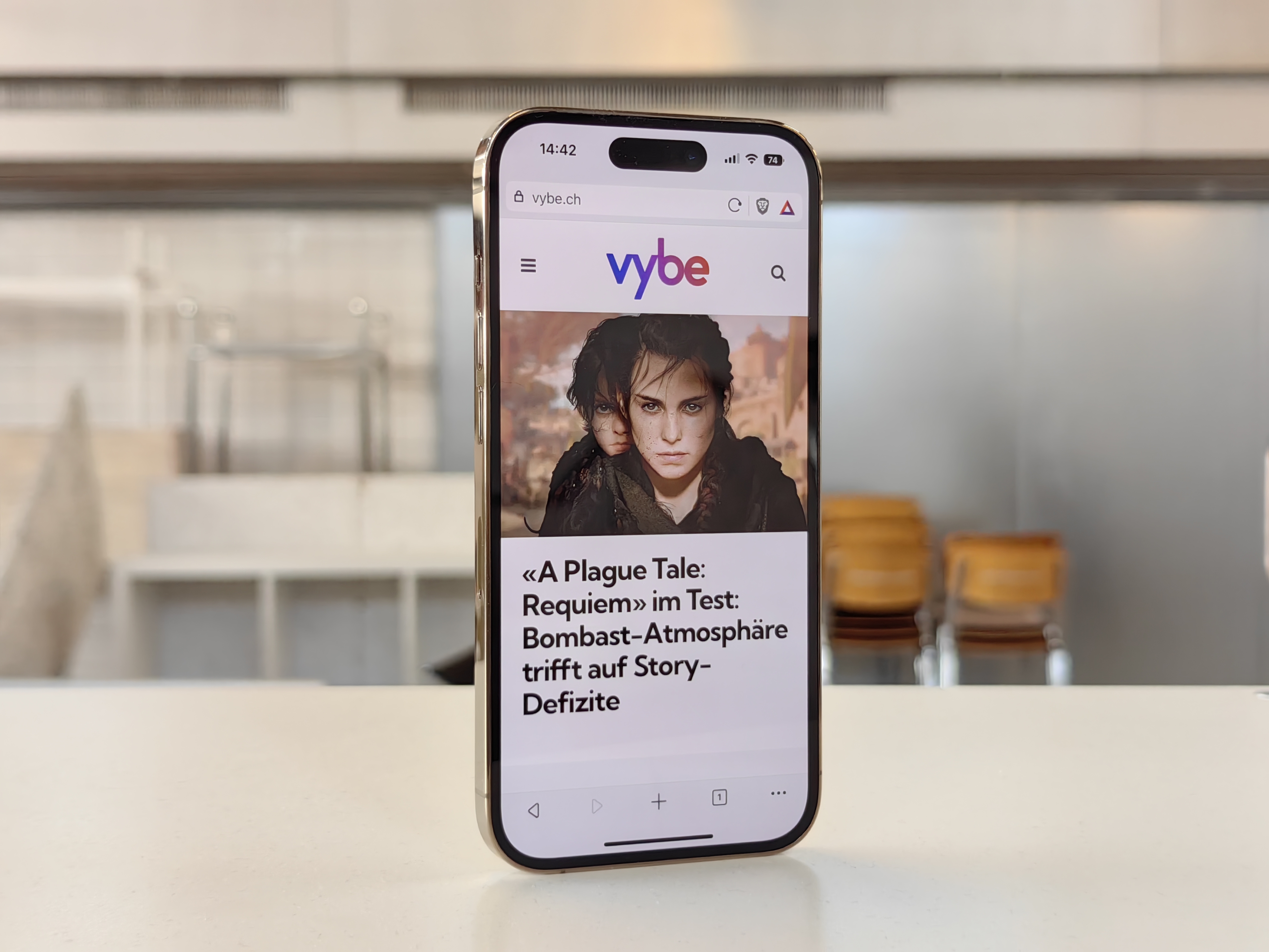 Apple iPhone 14 Pro Test: Display