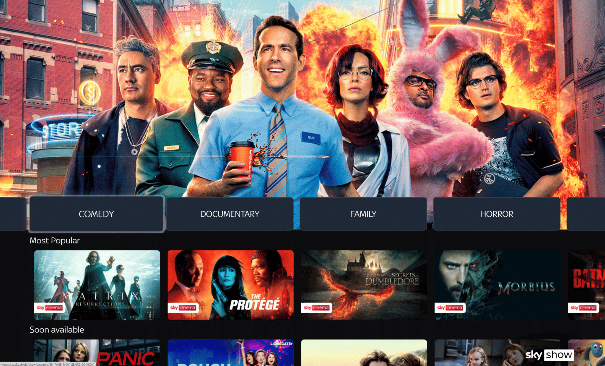 Sky Show: Neue App für Fernseher und Smartphone.