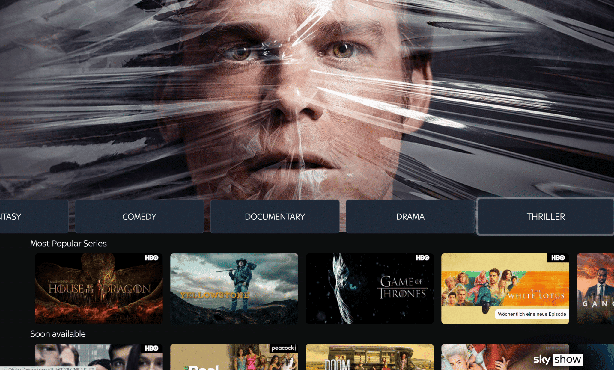 Sky Show: Neue App für Fernseher und Smartphone.
