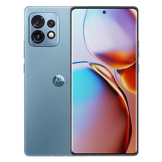 Das Motorola Edge 40 Pro in Blau