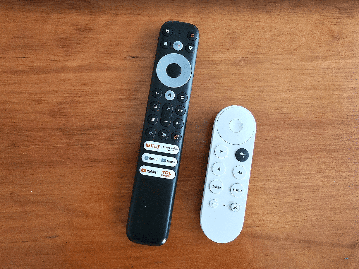 TCL C83 Mini-LED Fernbedienung.