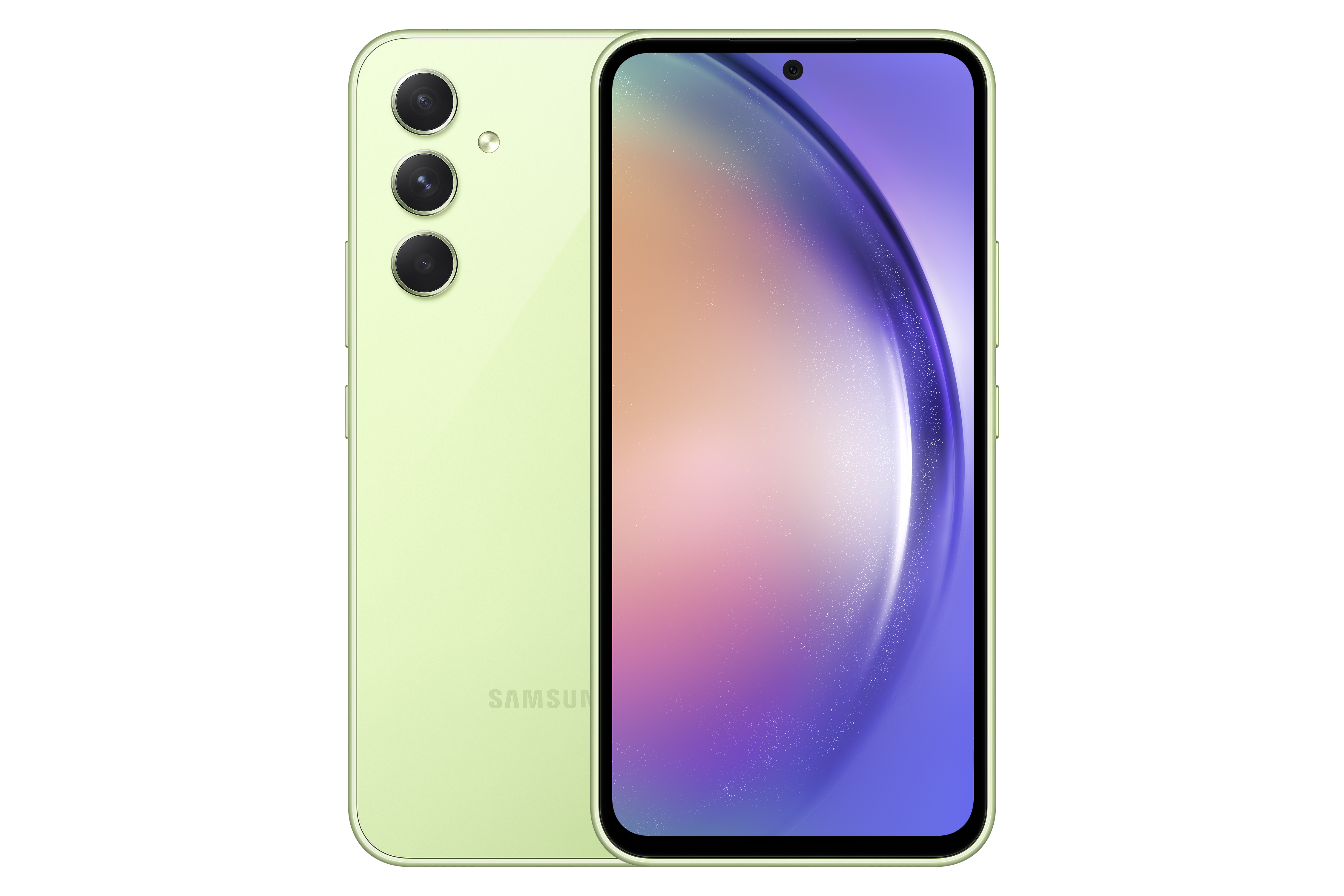 Samsung Galaxy A54 in Lime