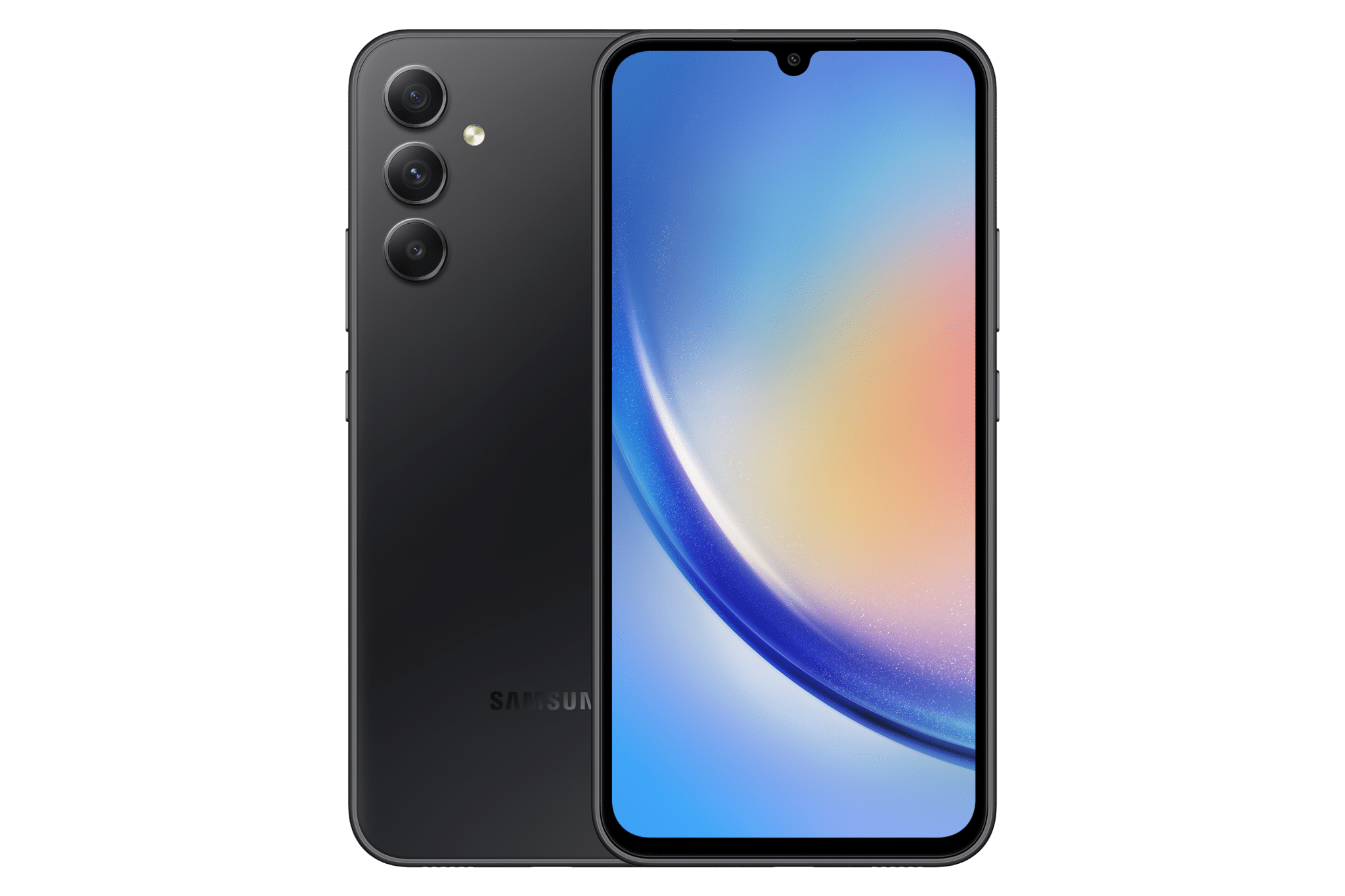 Samsung Galaxy A34 in Schwarz