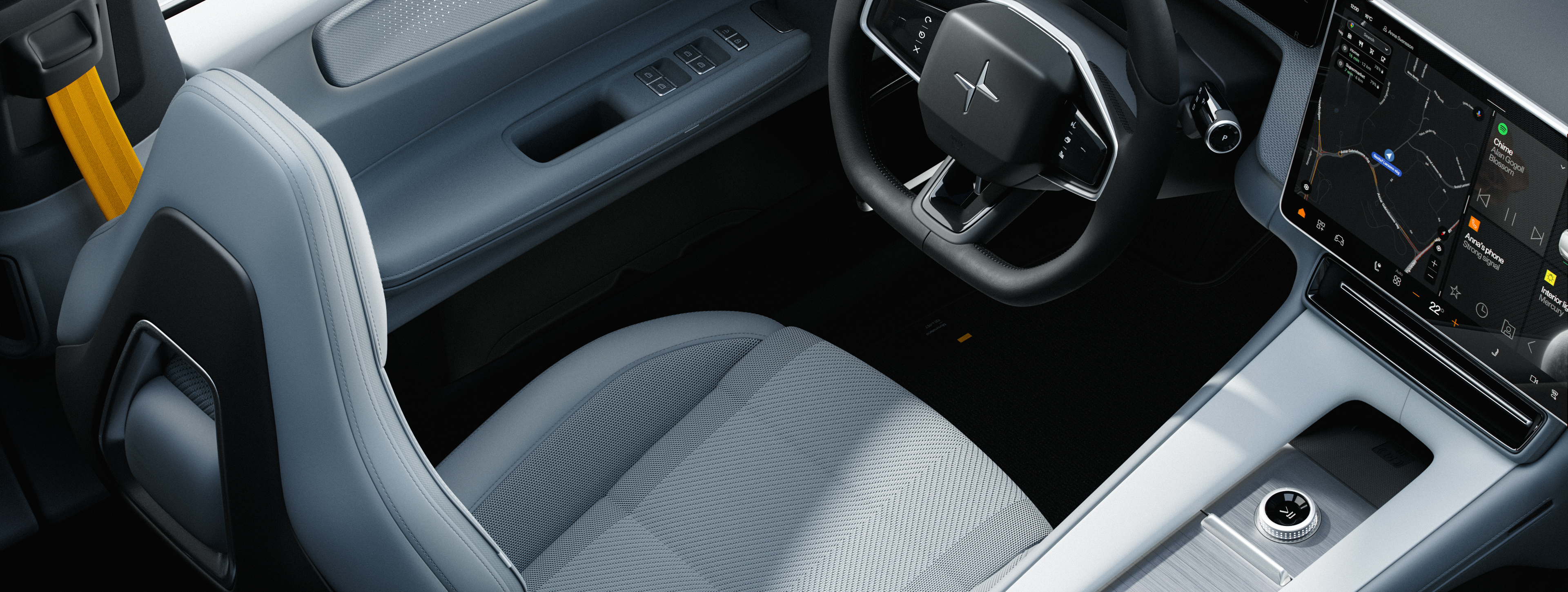 Cockpit des Polestar 4