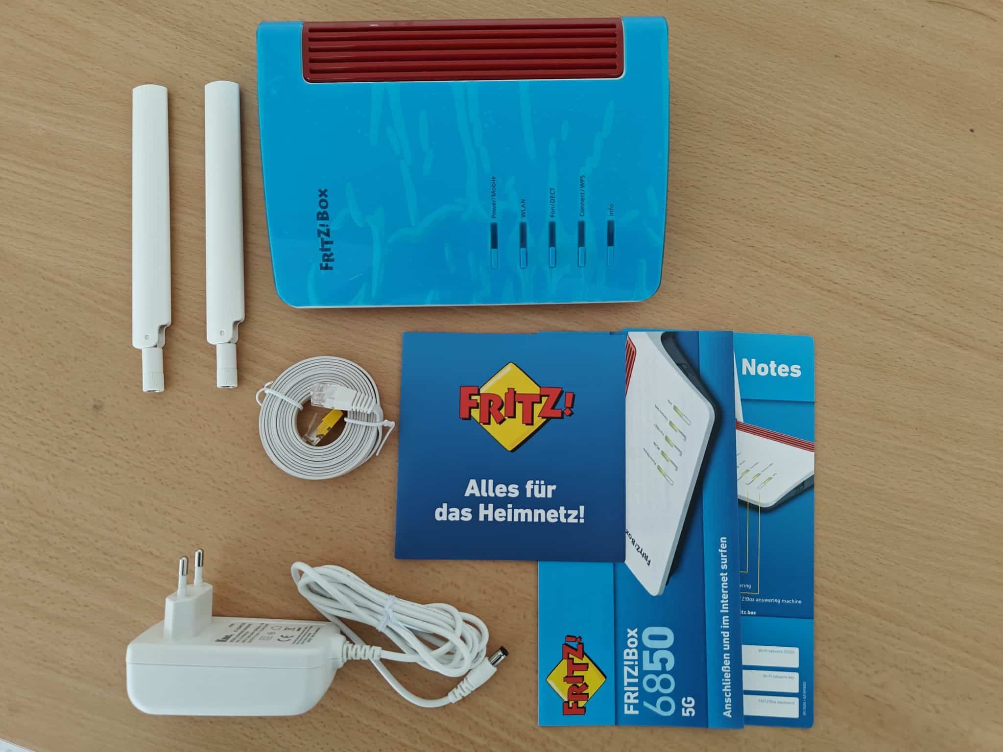 Fritz!Box 6850 5G im Test: Das ist drin.