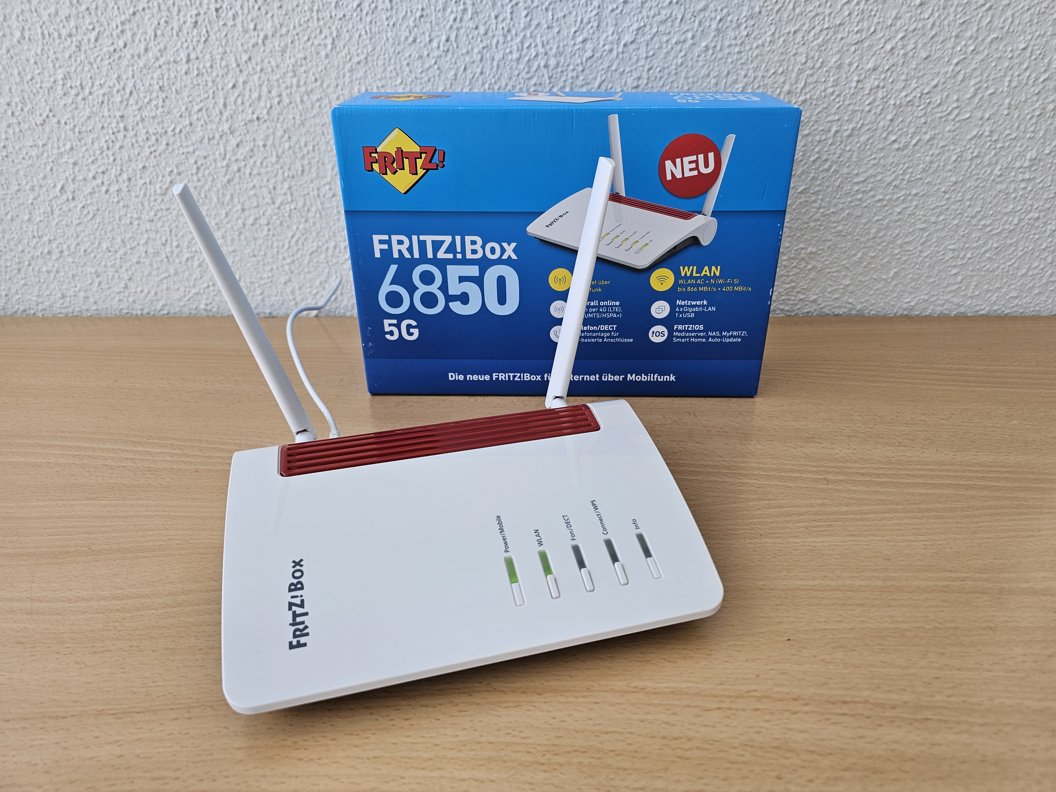 Fritz!Box 6850 5G im Test: Wie gut ist die 5G-Box?