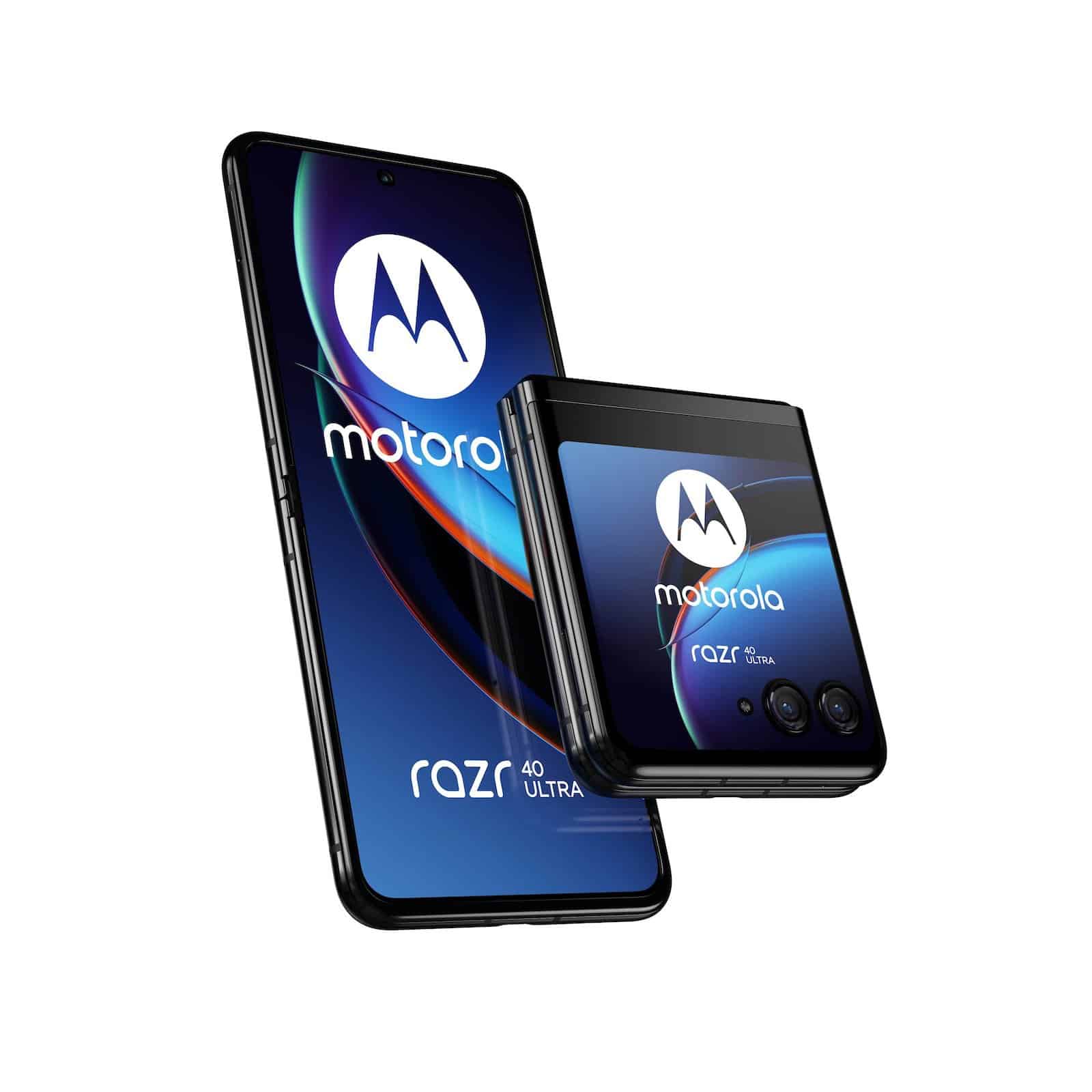 Das Motorola Razr 40 Ultra in Schwarz