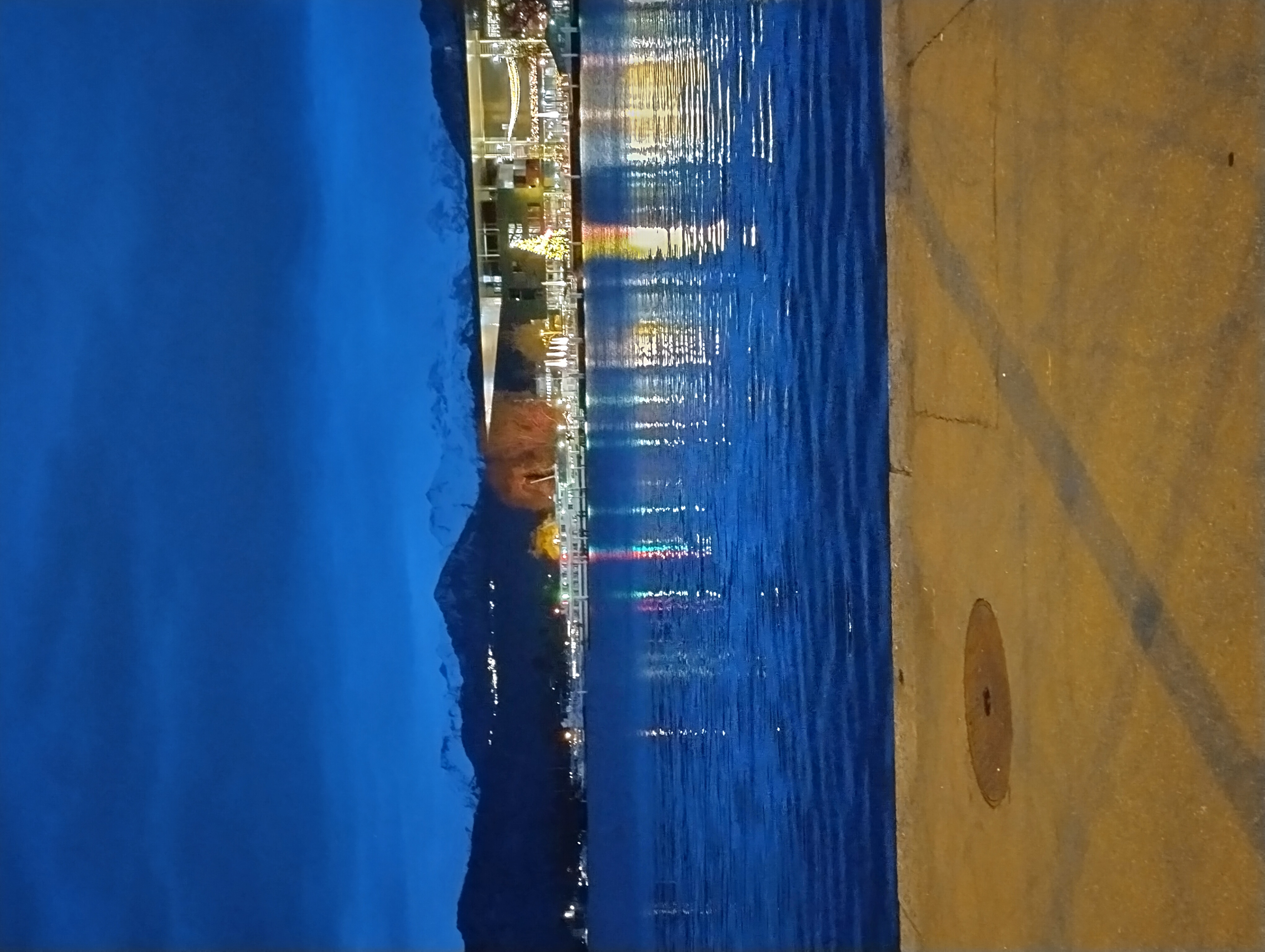 Beispielfoto mit der Kamera des Nokia X30 im Nachtmodus.