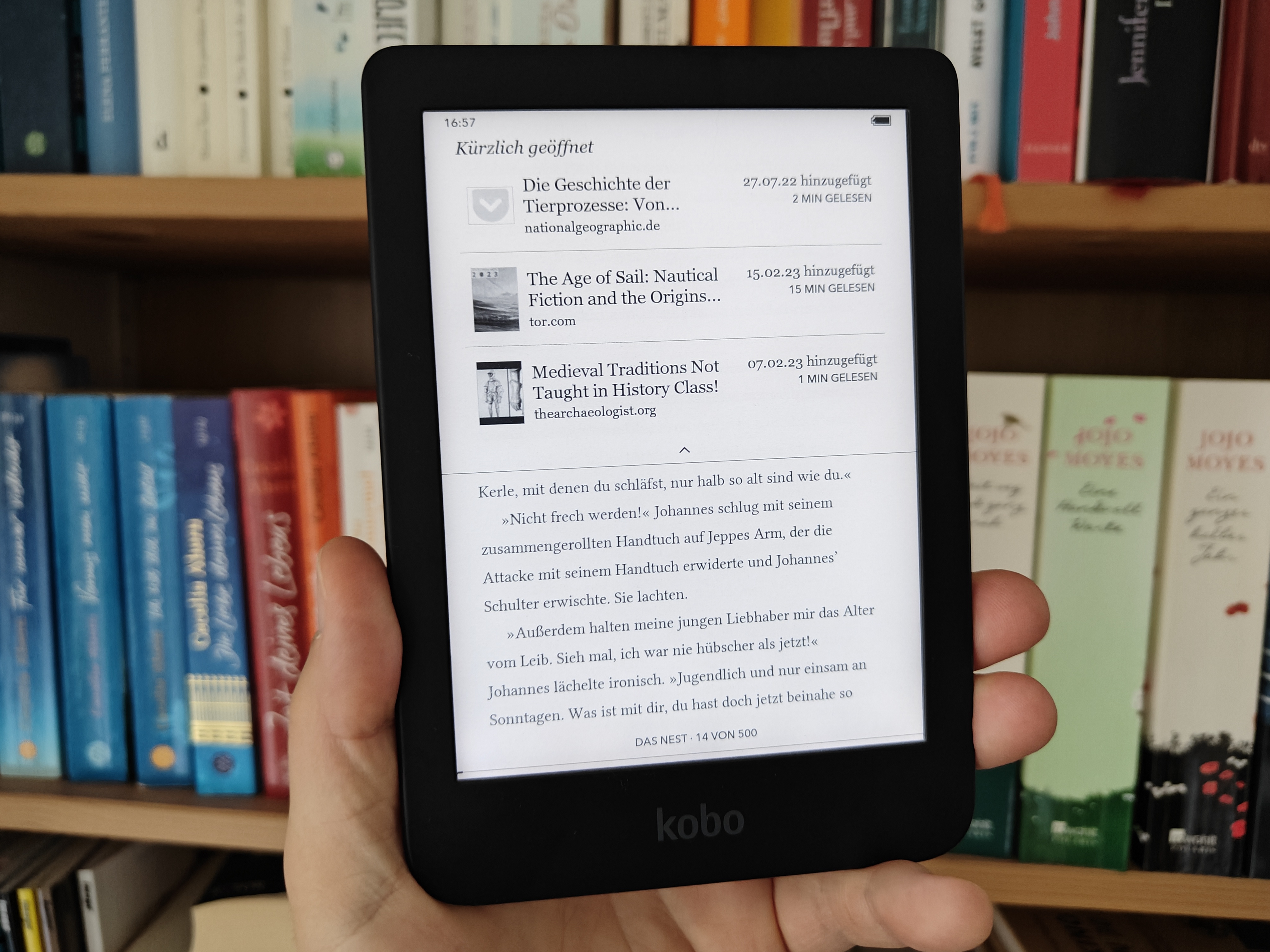 Rakuten Kobo Clara 2E im Test/Review.