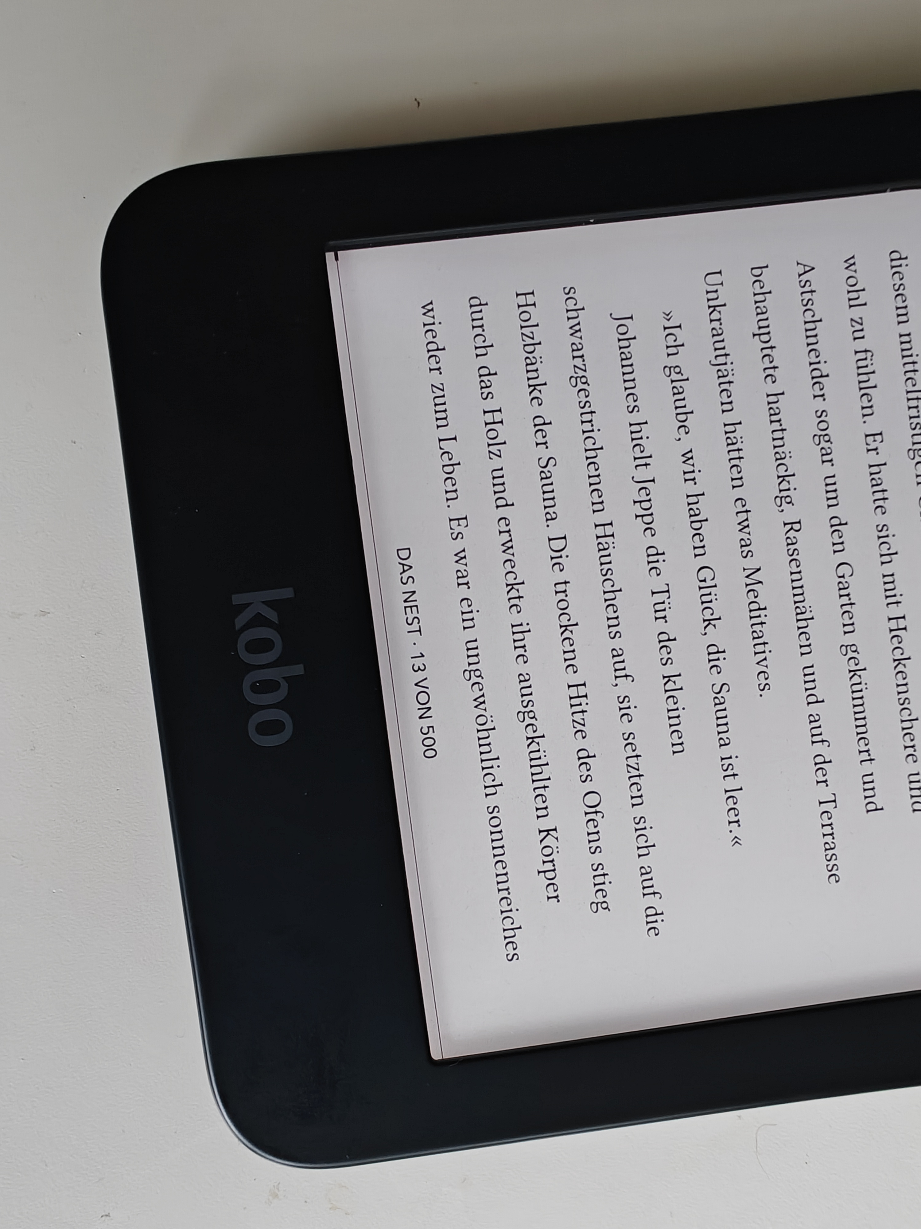 Rakuten Kobo Clara 2E: Design und Aussehen.