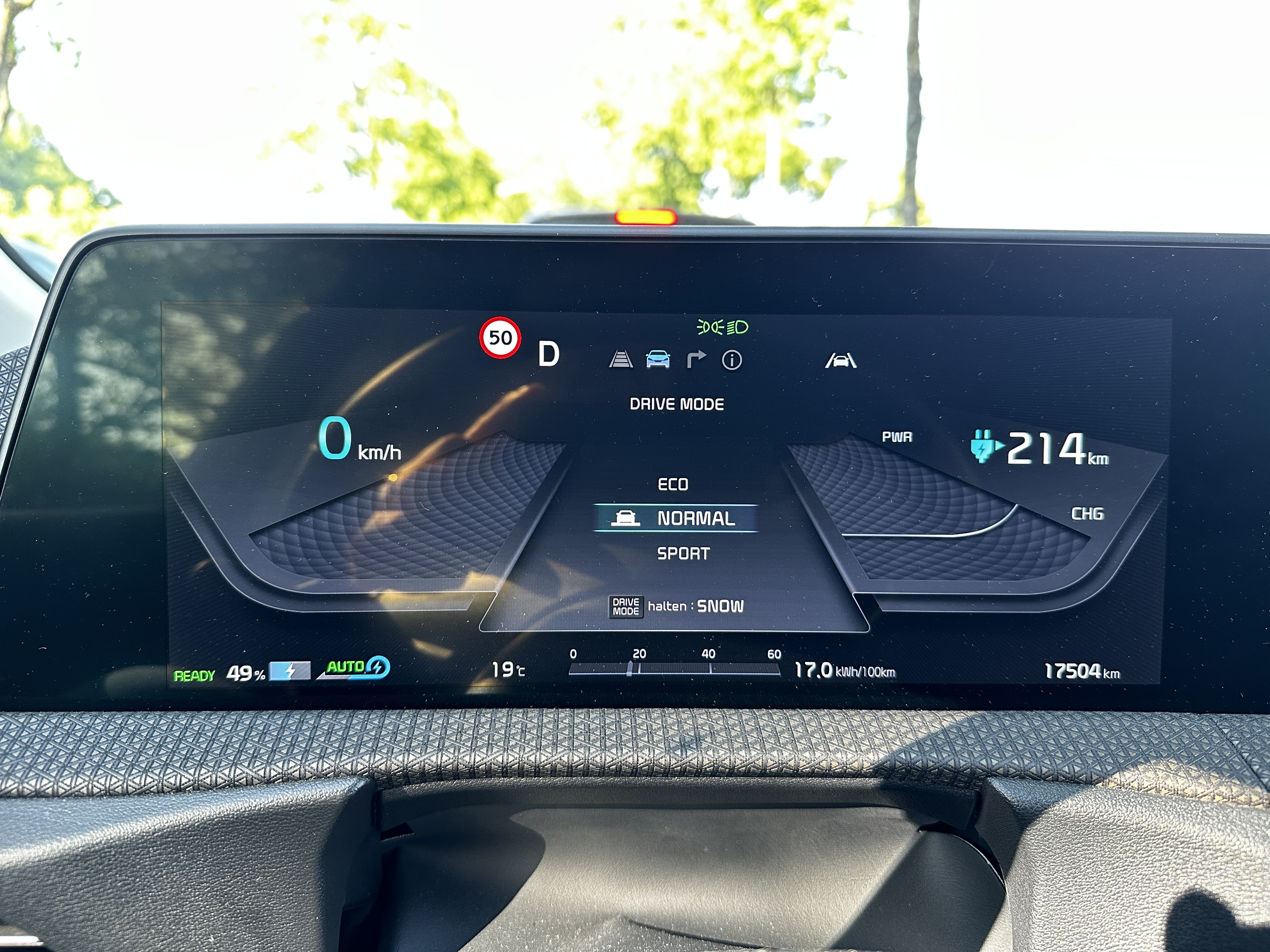 Der Kia EV6 bietet verschiedene Fahrmodi 