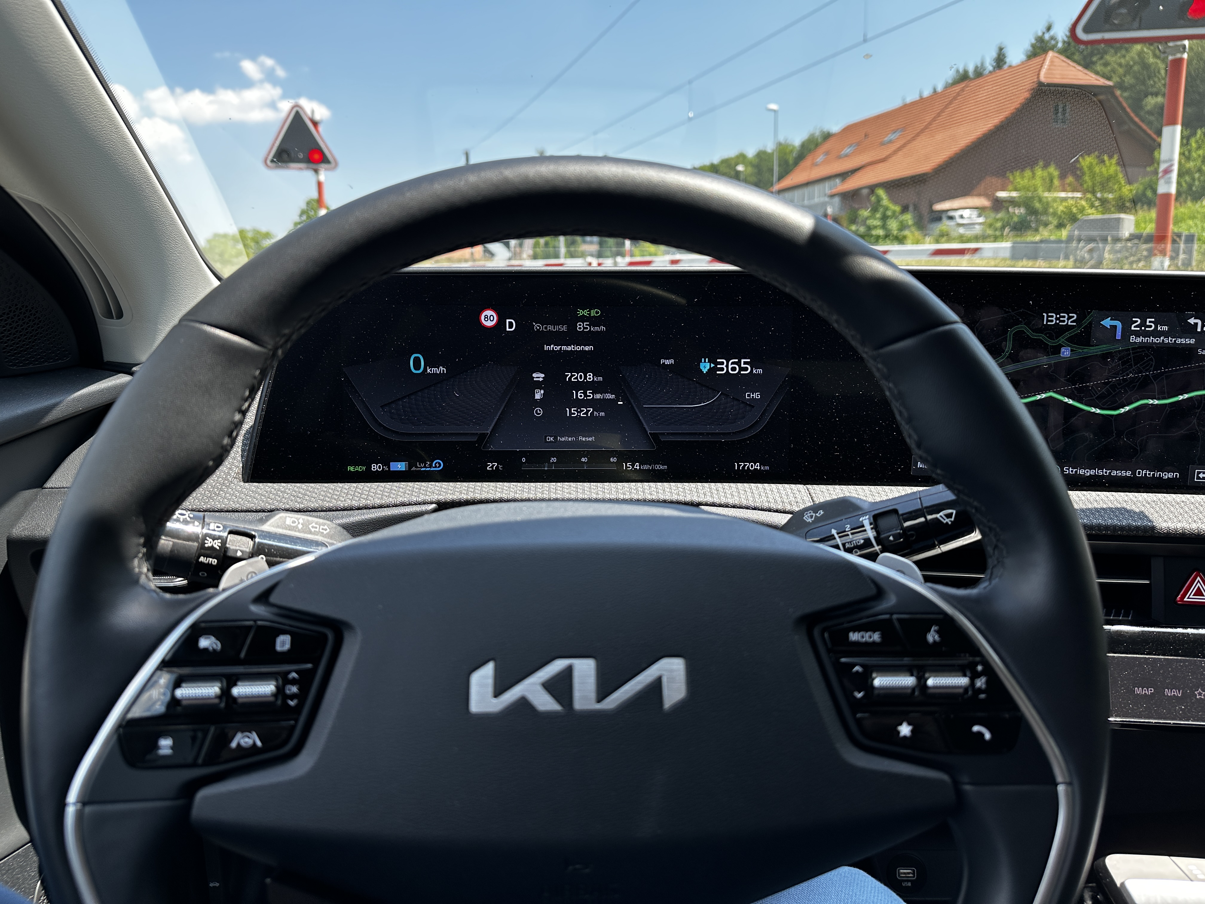 Der Kia EV6 kann mit einem guten Verbrauch überzeugen 