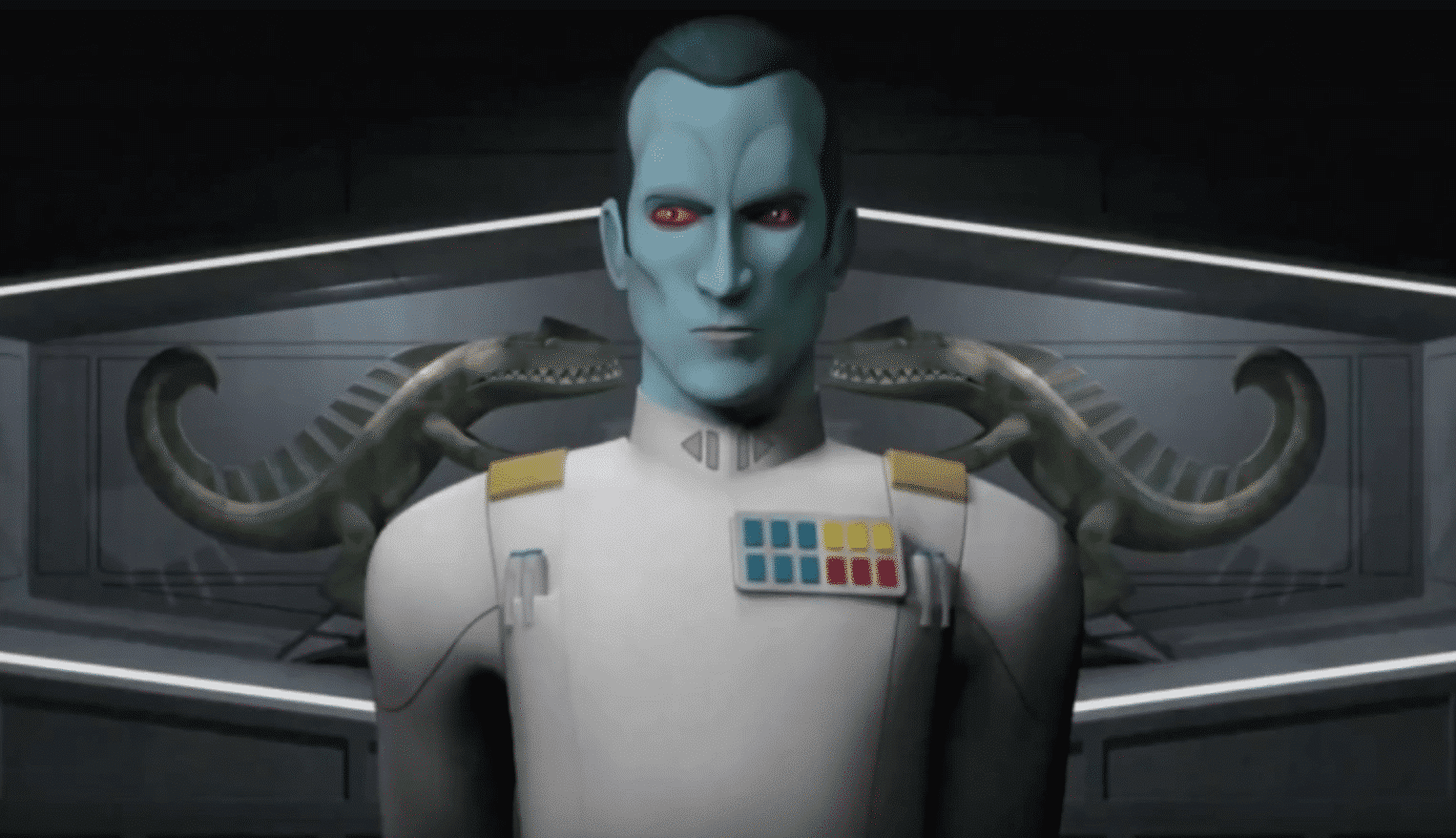 General Thrawn in Star Wars Rebels.