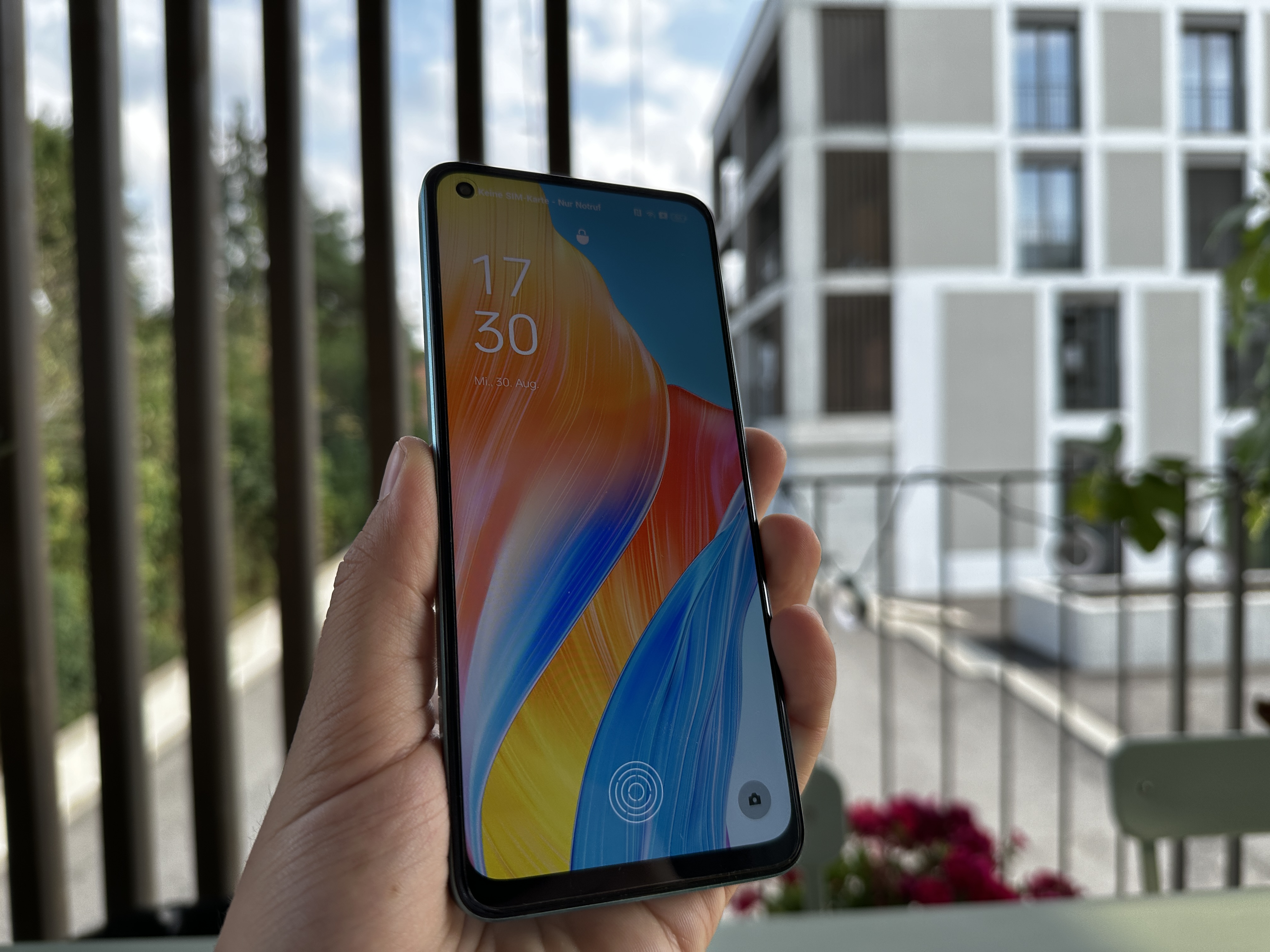 Das Display vom Oppo A78 bietet eine gute Farbwiedergabe