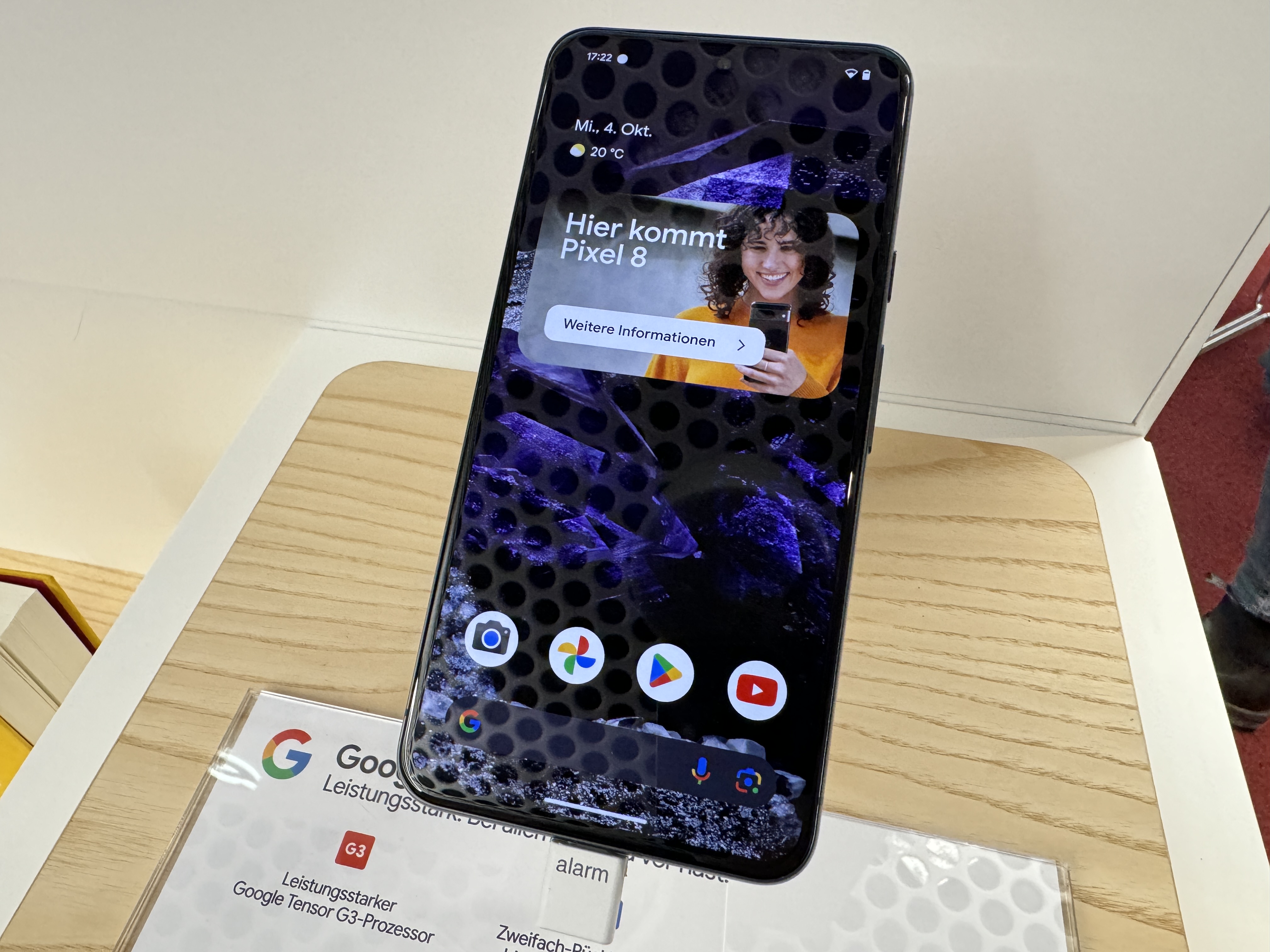 Das Google Pixel 8.