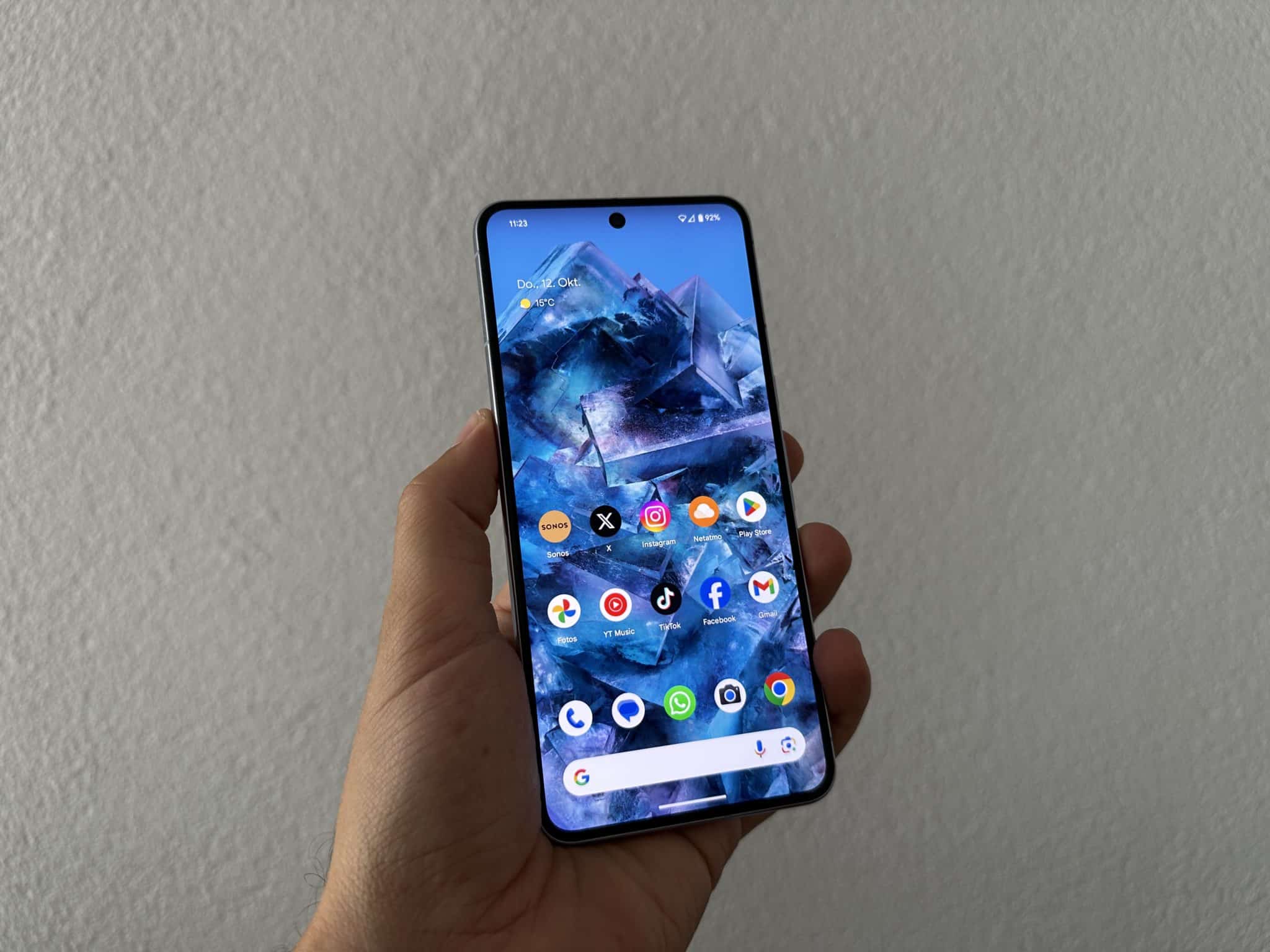 Das Google Pixel 8 Pro hat ein tolles Display verbaut