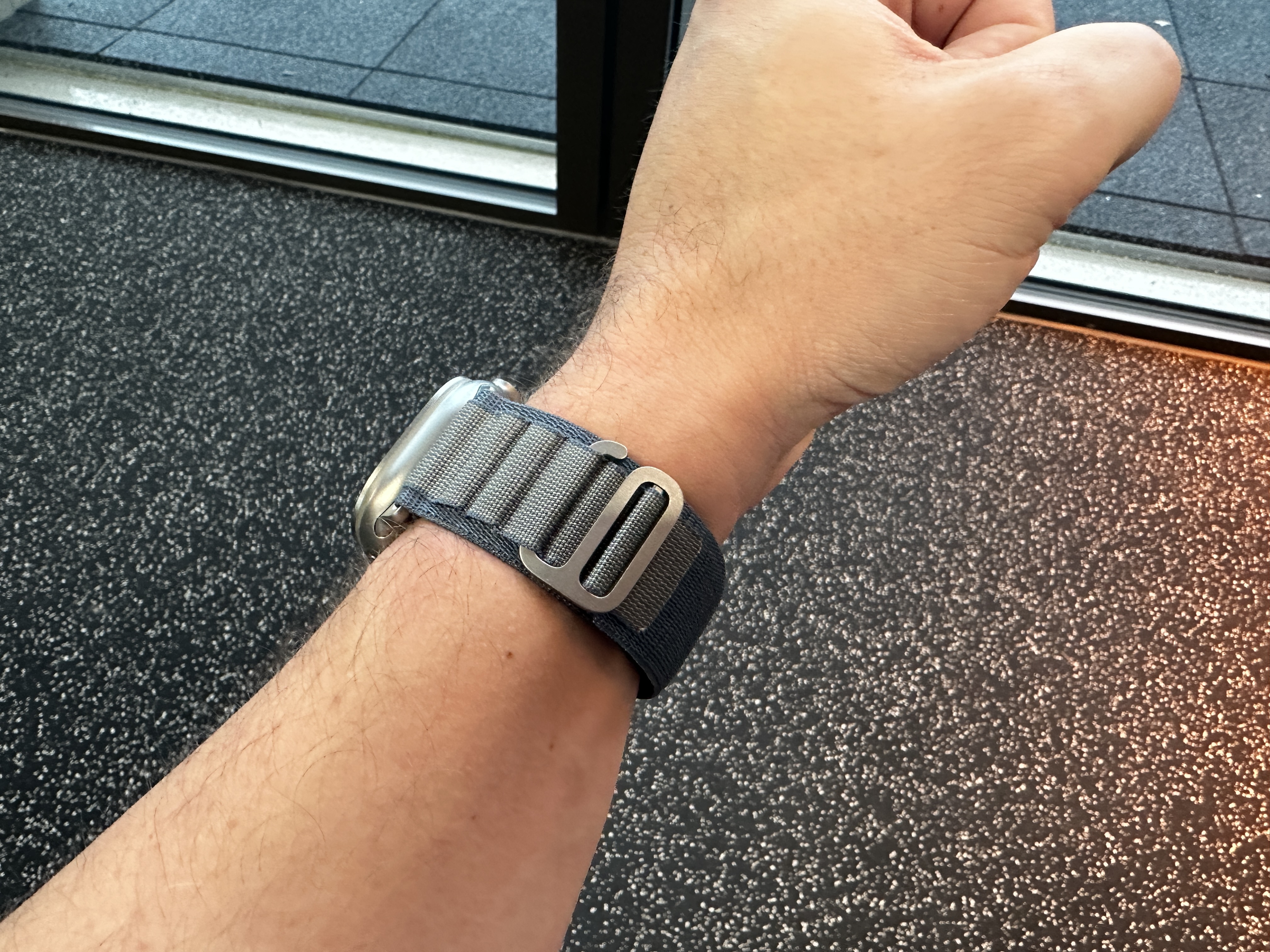 Alpine Band an der Apple Watch Ultra 2