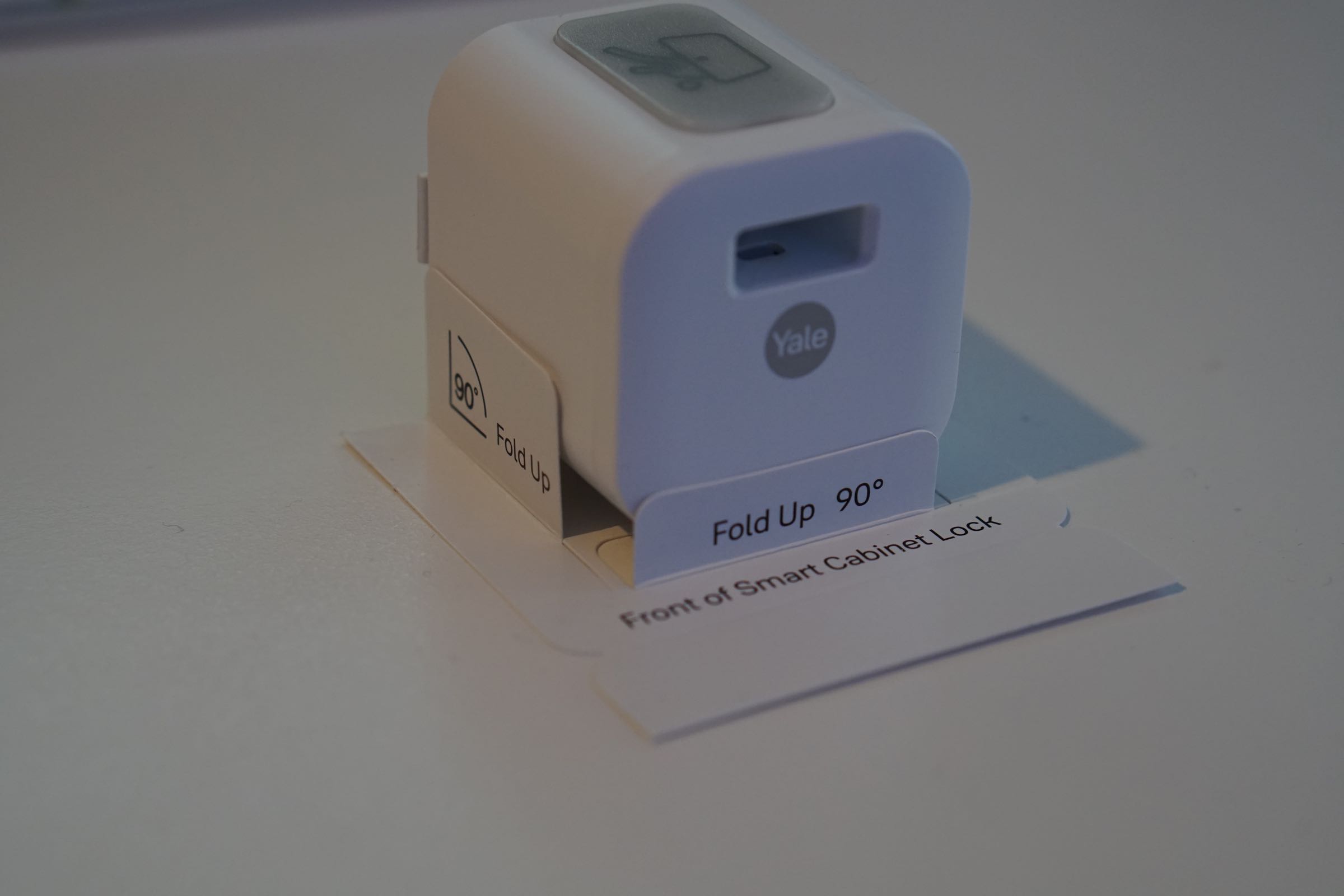 Yale Smart Lock: Perfekter Einschub.