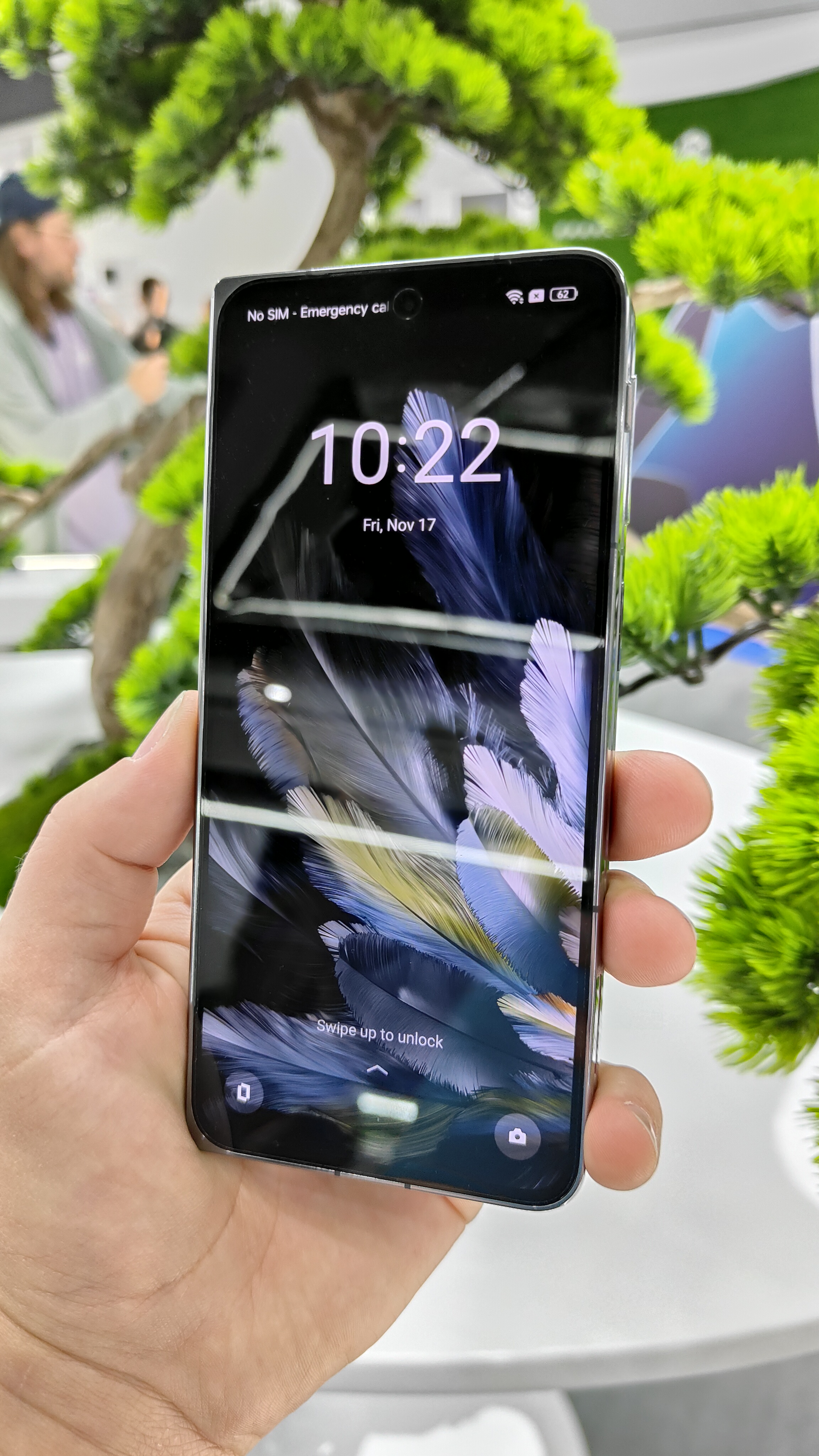 Das Oppo Find N3: Das Display.