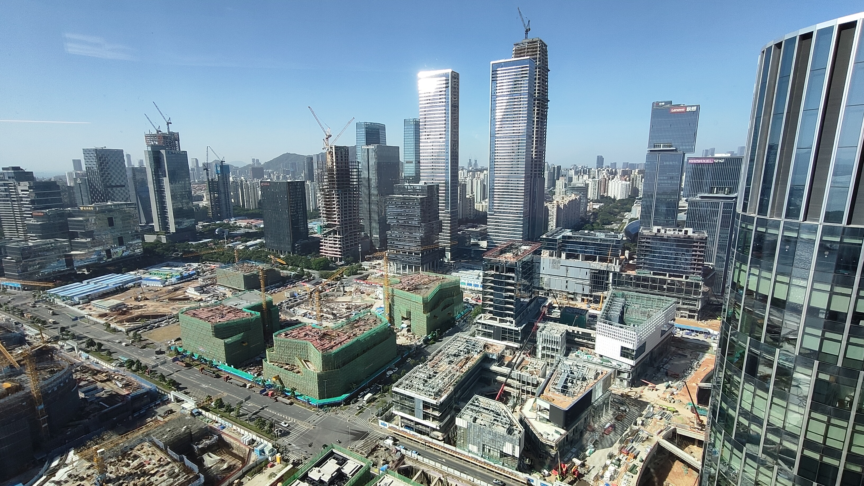 Aussicht vom Oppo HQ aus.