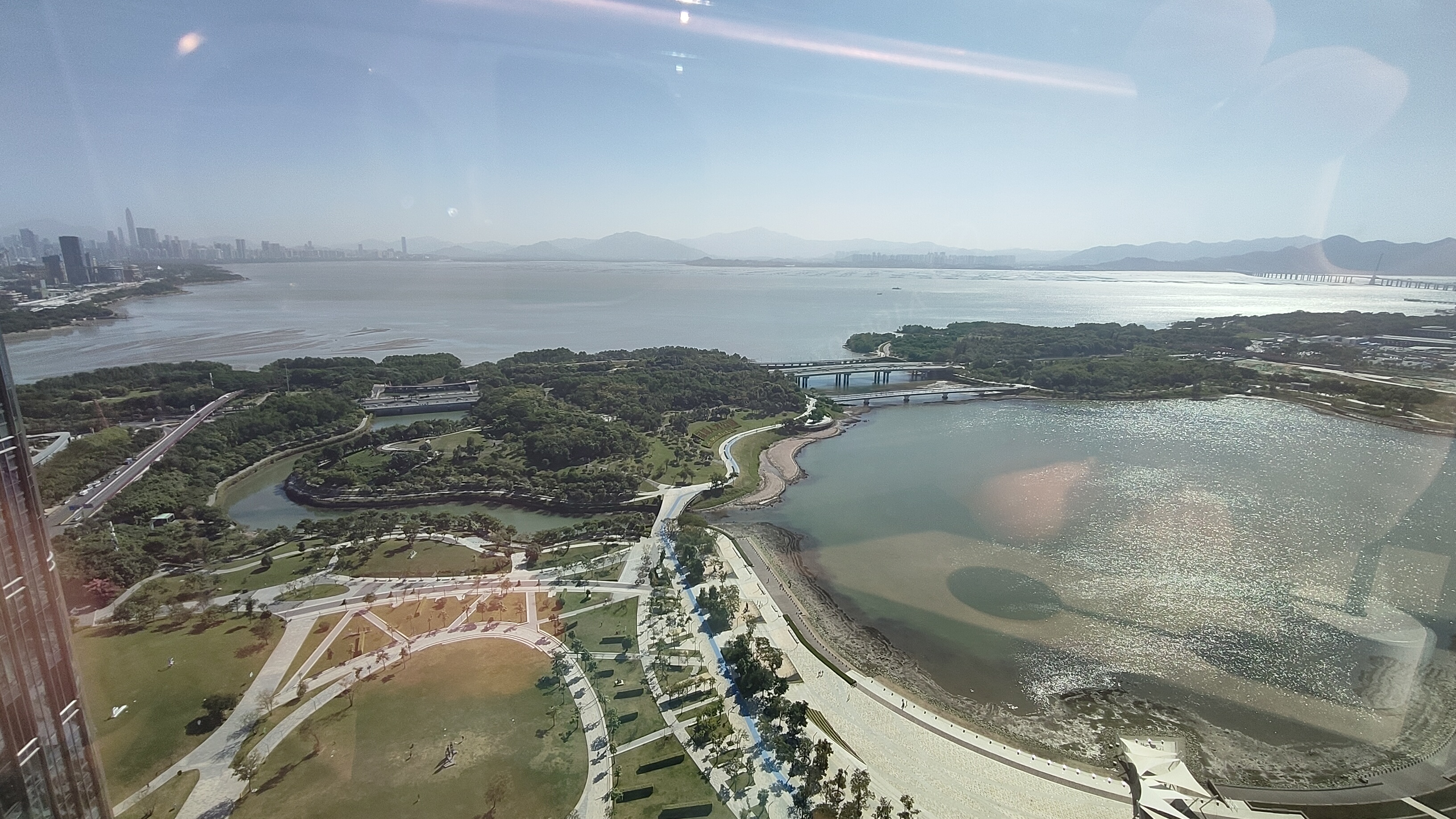 Aussicht vom Oppo Hauptquartier aus.