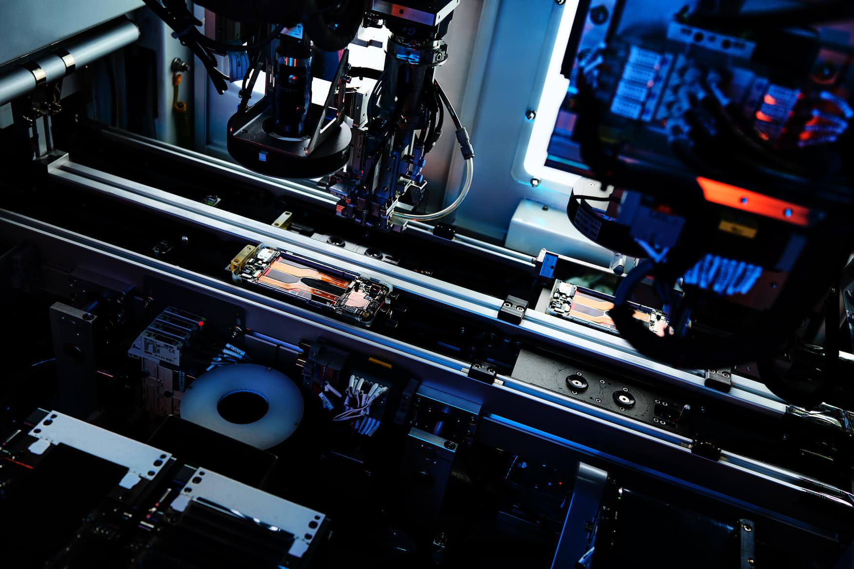 Smartphone-Produktion von Oppo.