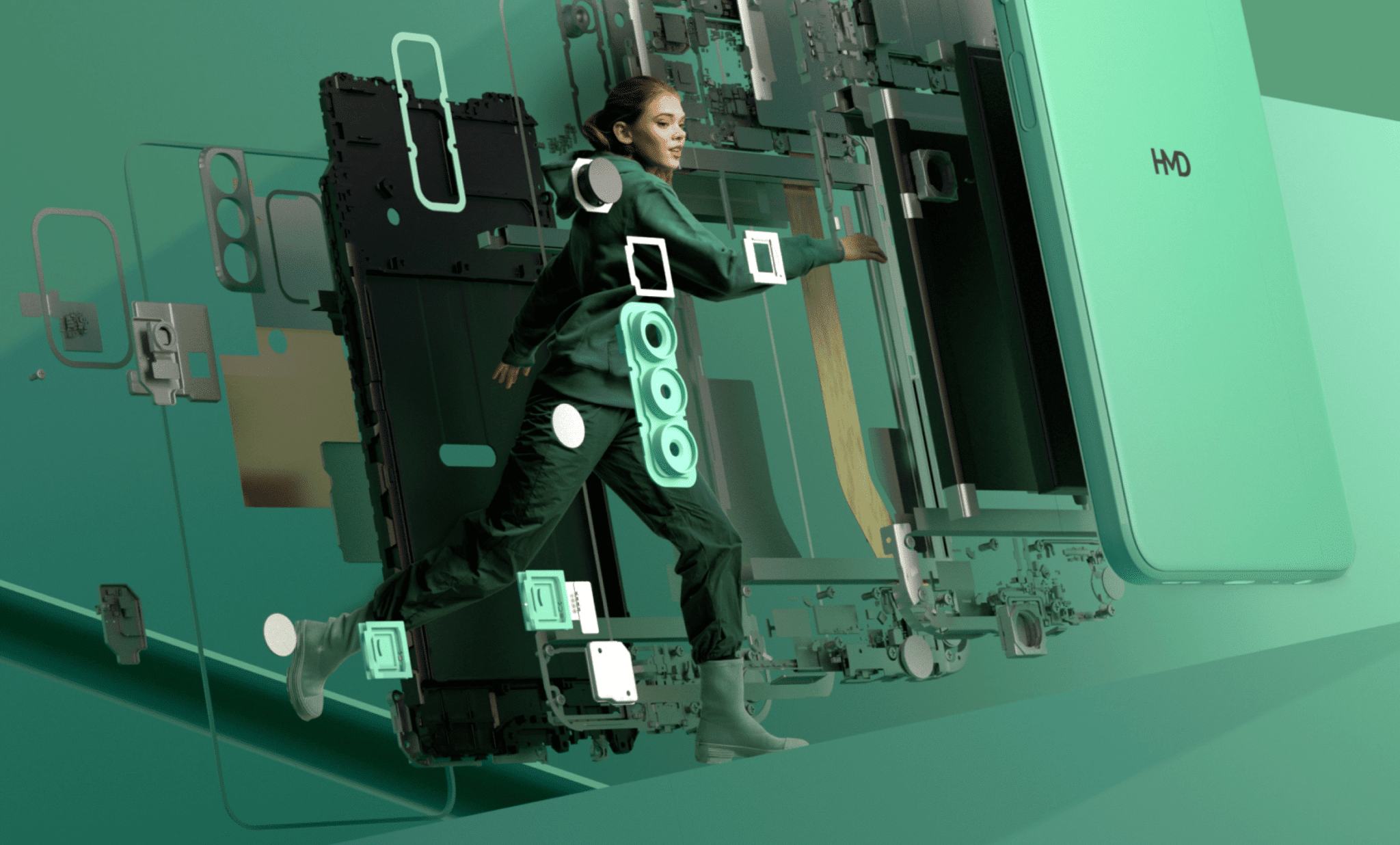 Leak eines neuen HMD-Smartphones und dessen Innenleben.