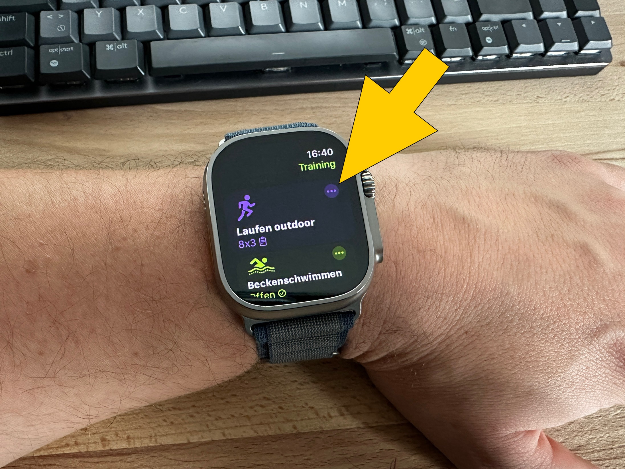 Apple Watch Intervalltraining