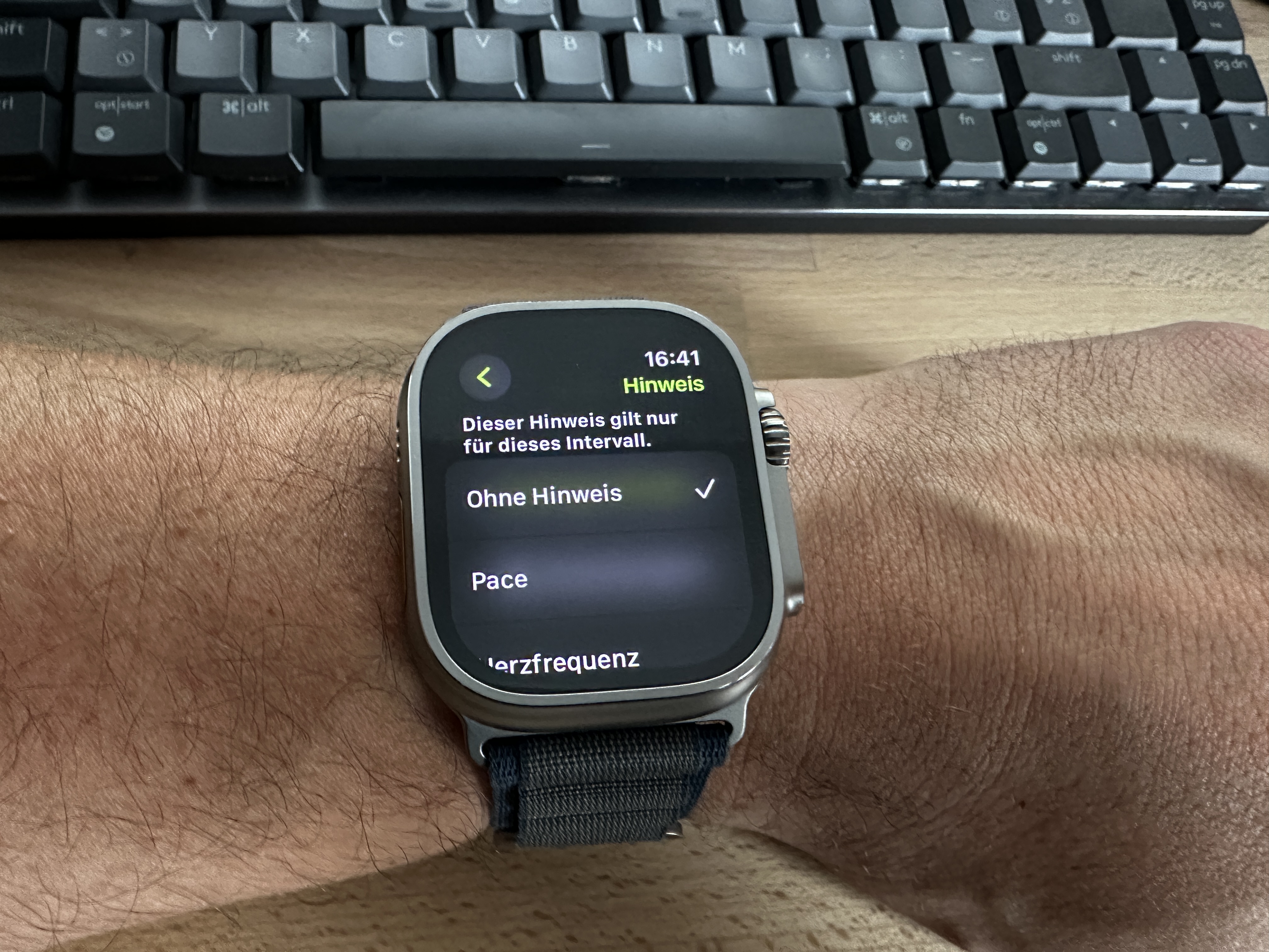Apple Watch Intervalltraining