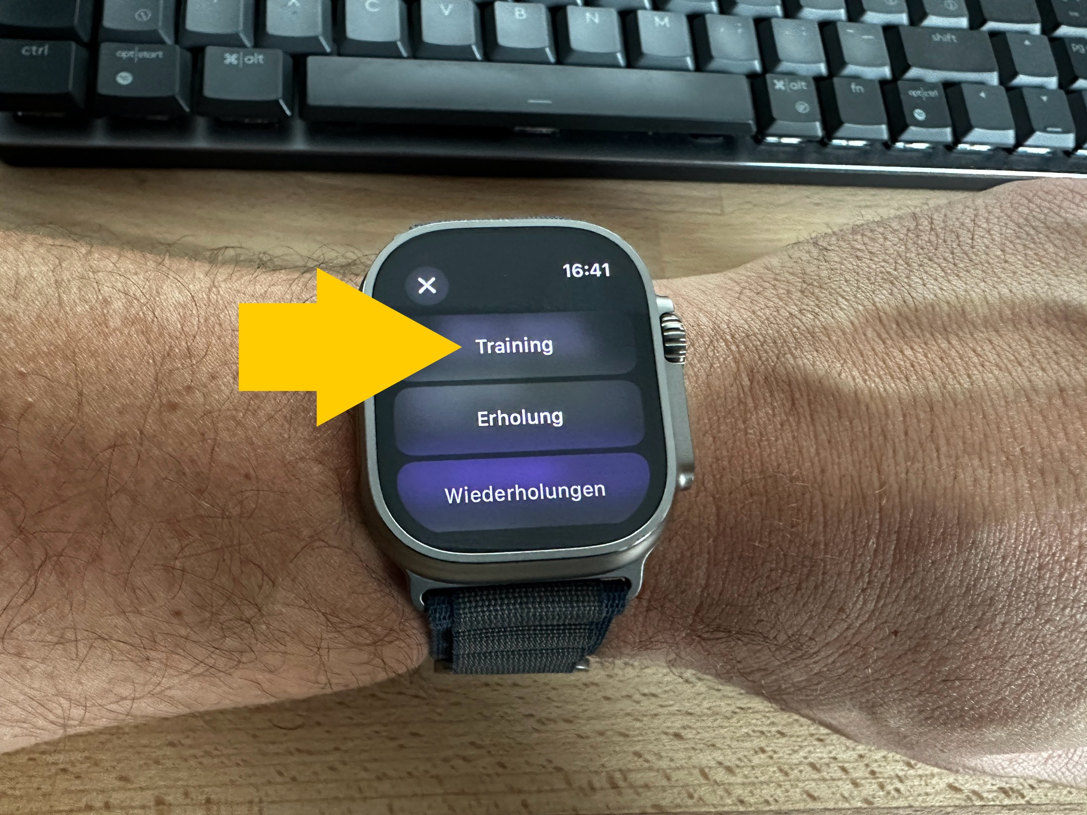 Apple Watch Intervalltraining