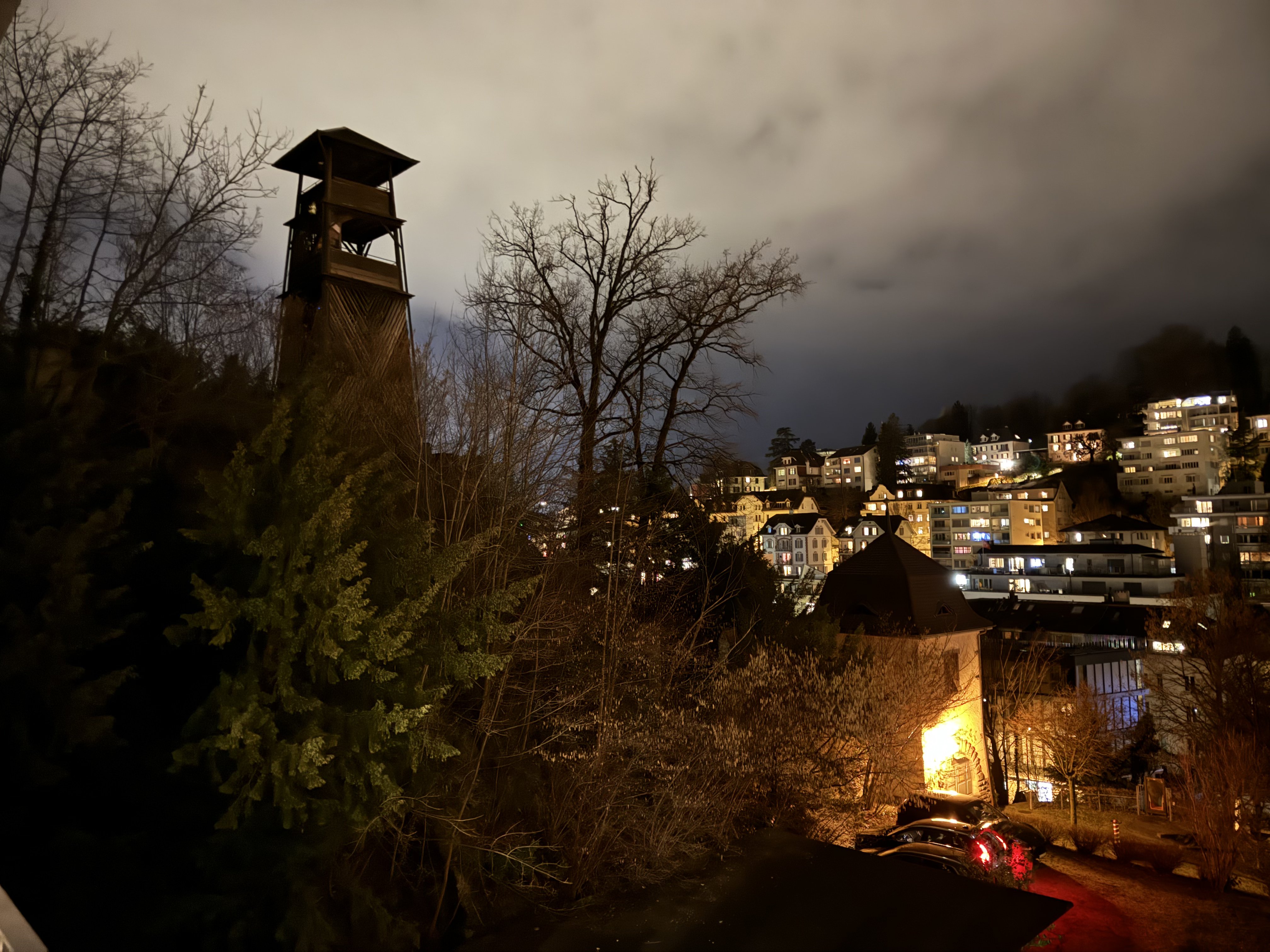 iPhone 15 Pro: Nachtaufnahme.