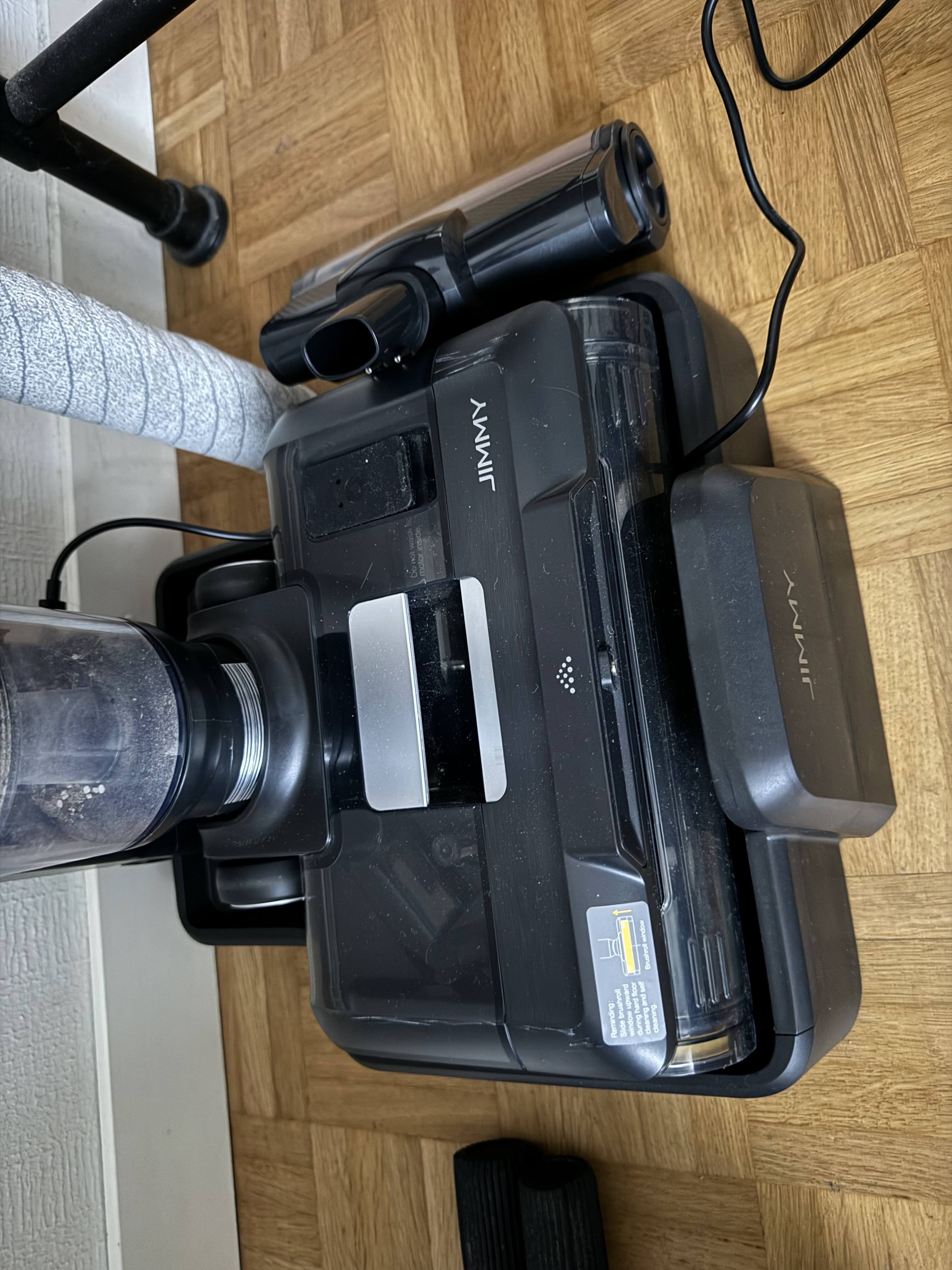 Jimmy HW10 Pro im Test: Die Ladestation.