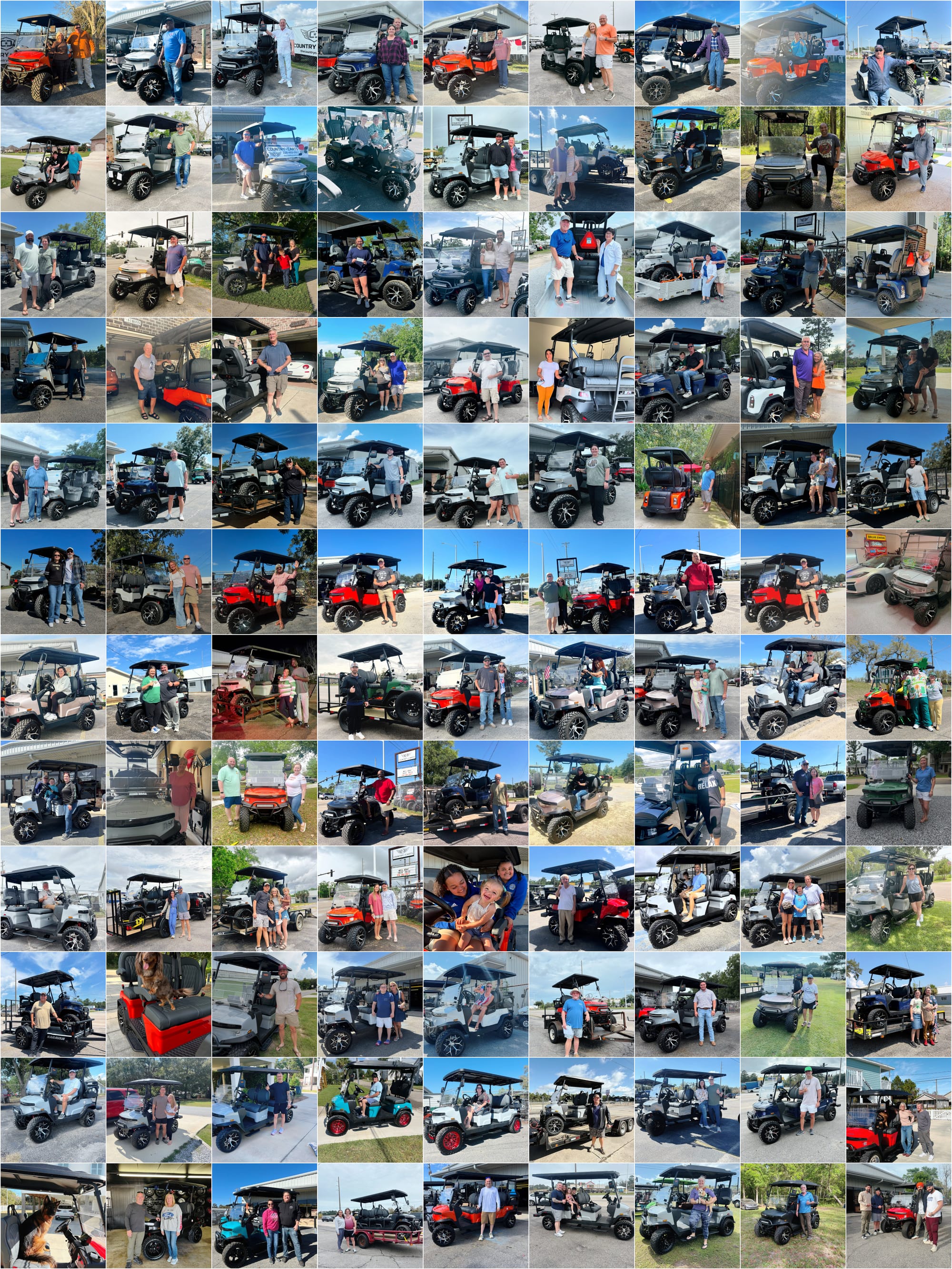 Country Carts photo wall