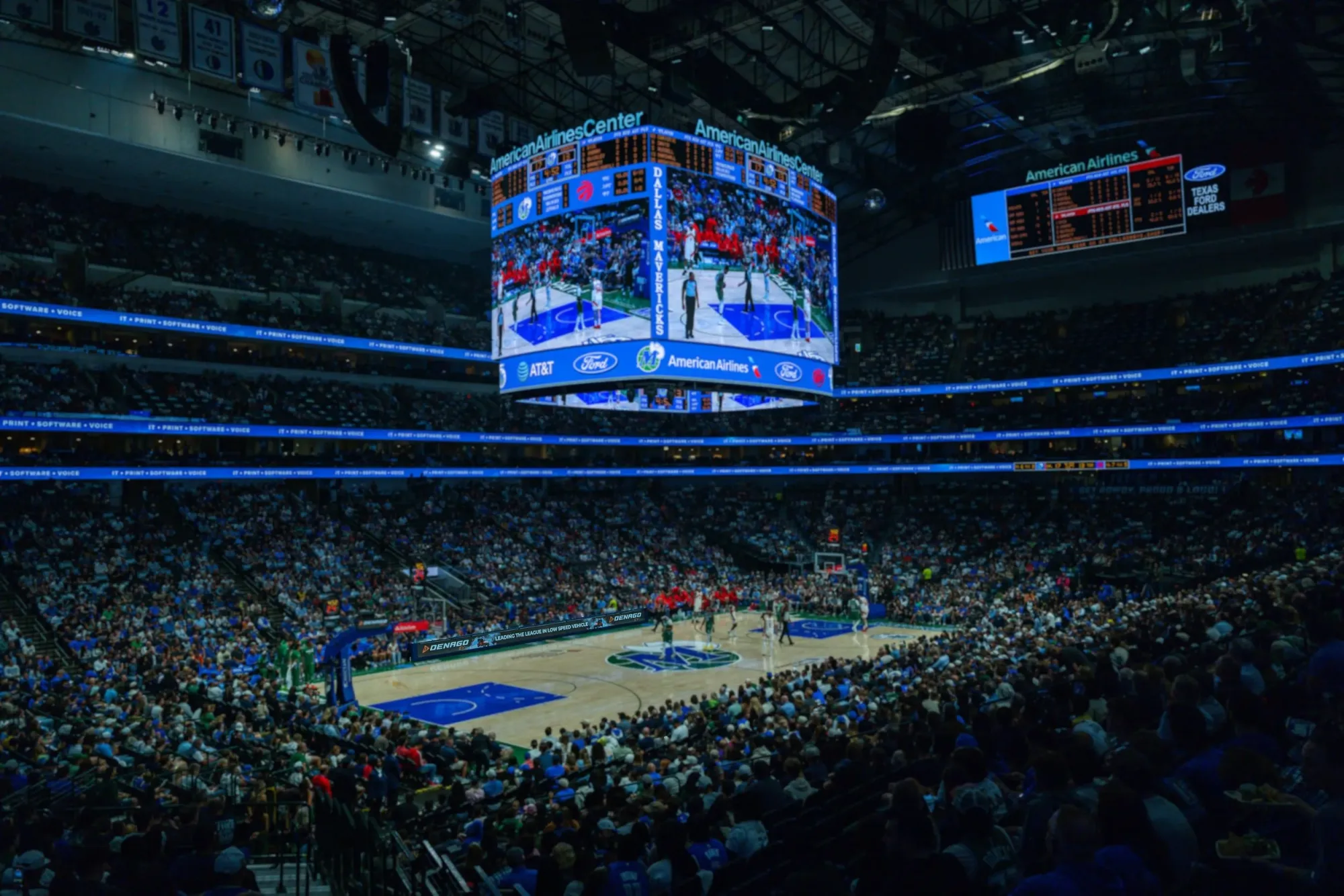 Teaming Up with the Mavs