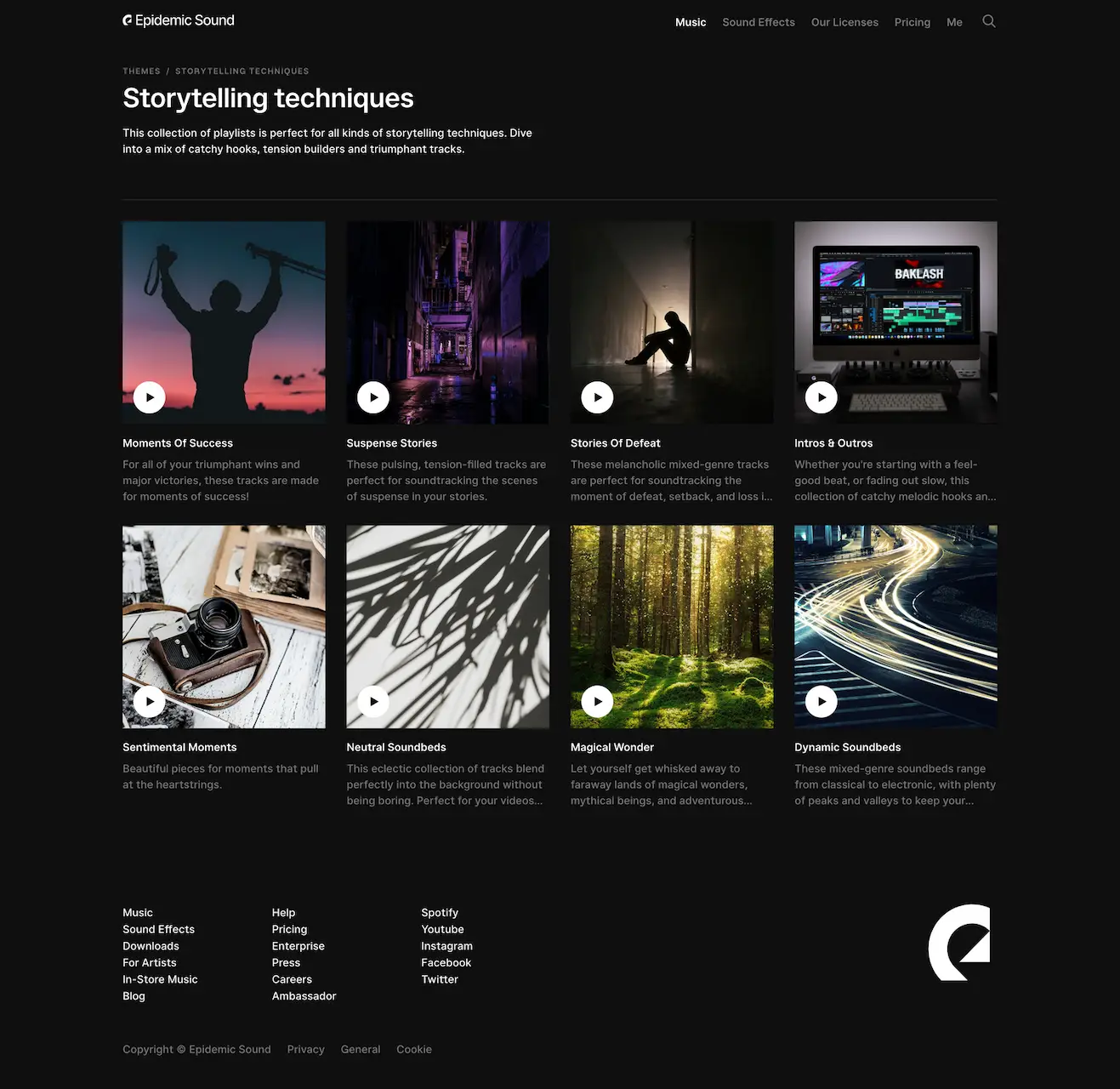 Storytelling with Themes