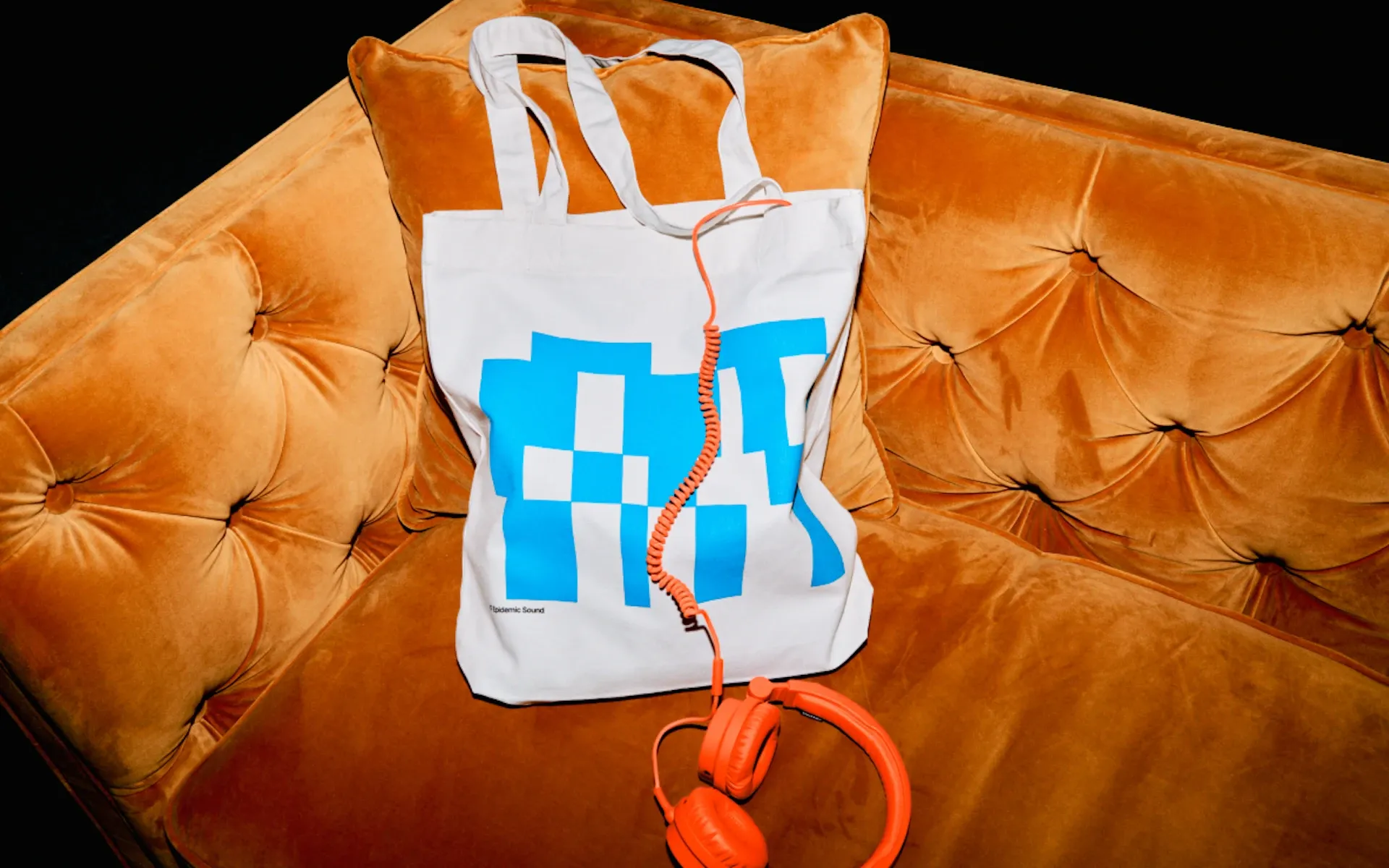 Epidemic Sound tote bag 