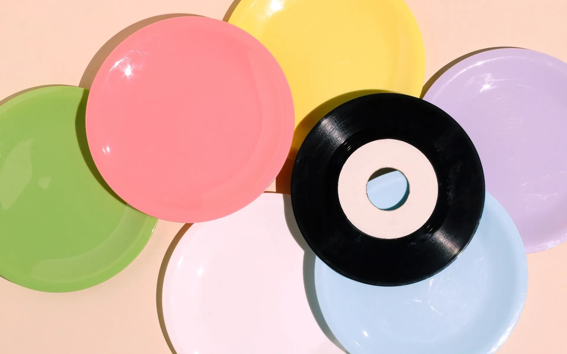 Vinyl records and plates