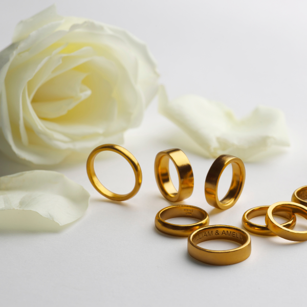 Menē 24k Gold Bands and Rings