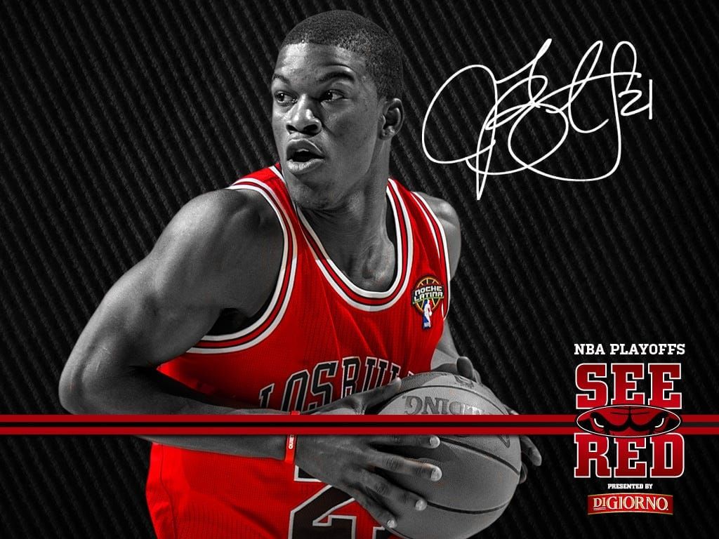 Jimmy Butler and his magic knee