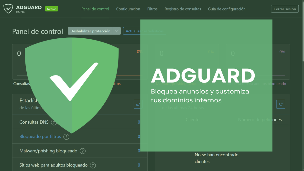 Filtra y bloquea anuncios con AdGuard Home