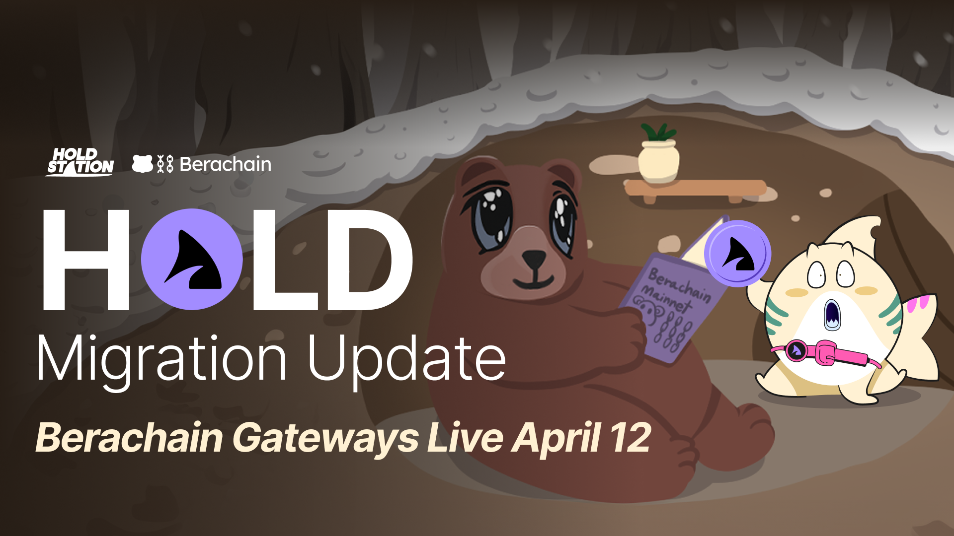 HOLD Token Migration to Berachain — Launching April 12