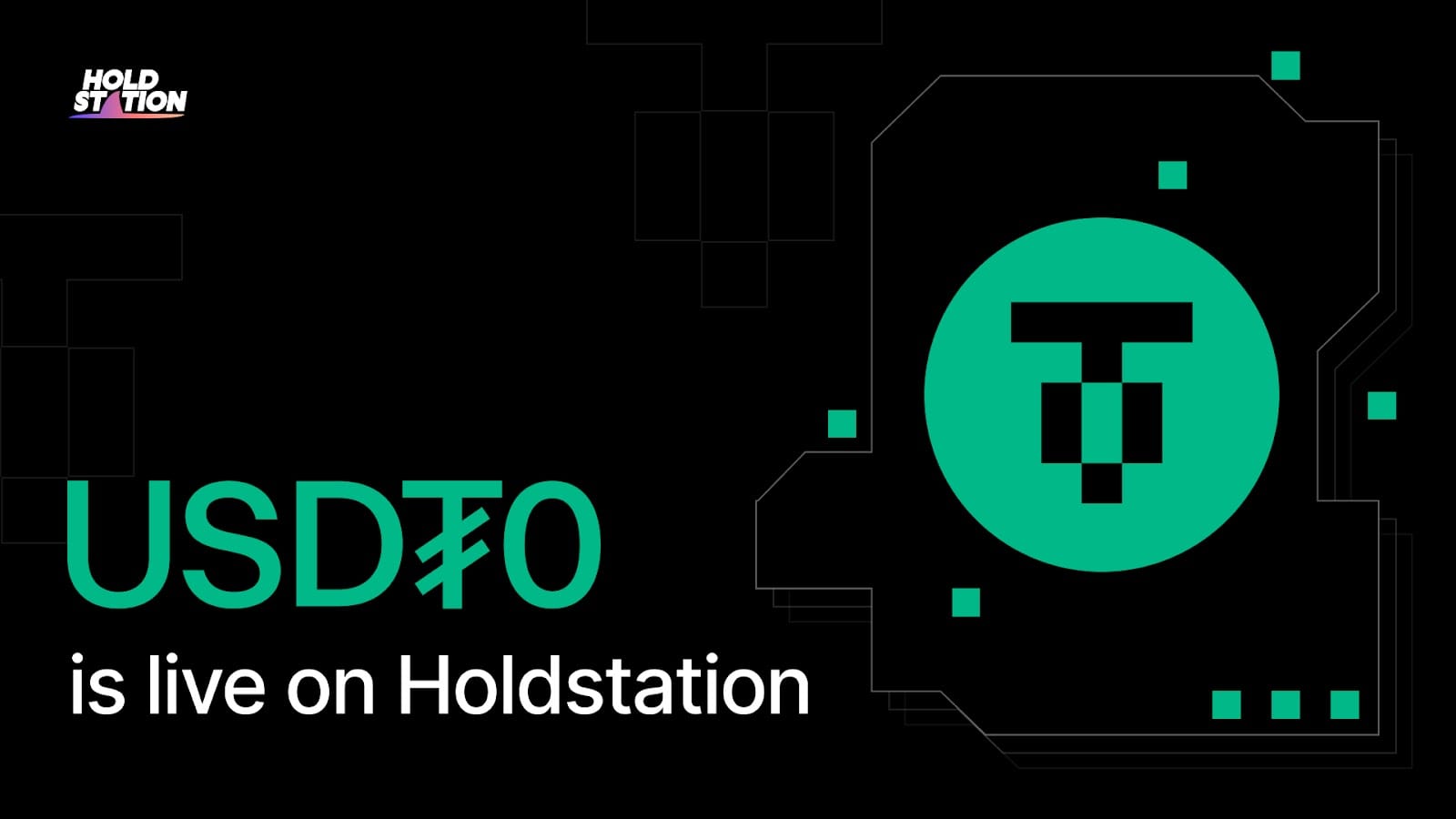 Holdstation Levels Up: USDT0 is Now Live