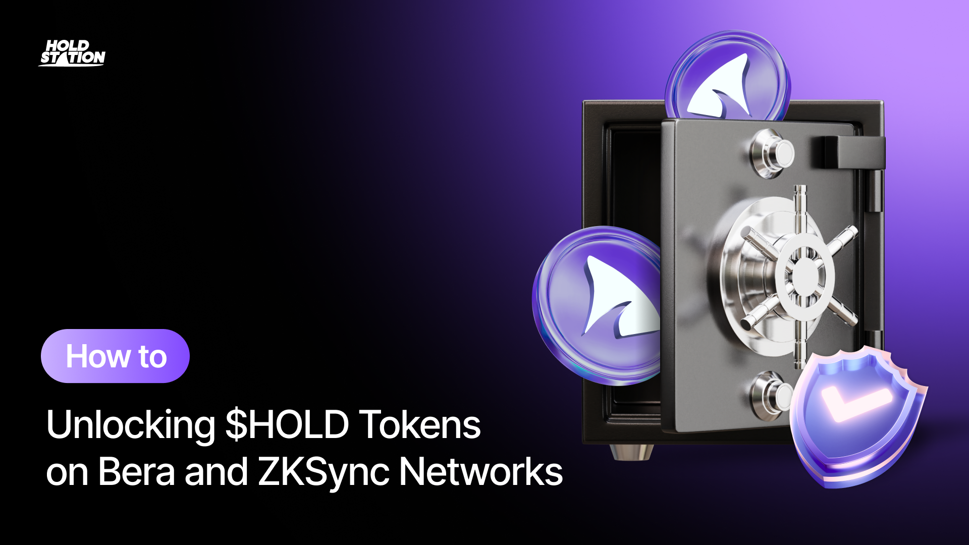 How to Unlock $HOLD Tokens on Bera and ZKSync Networks