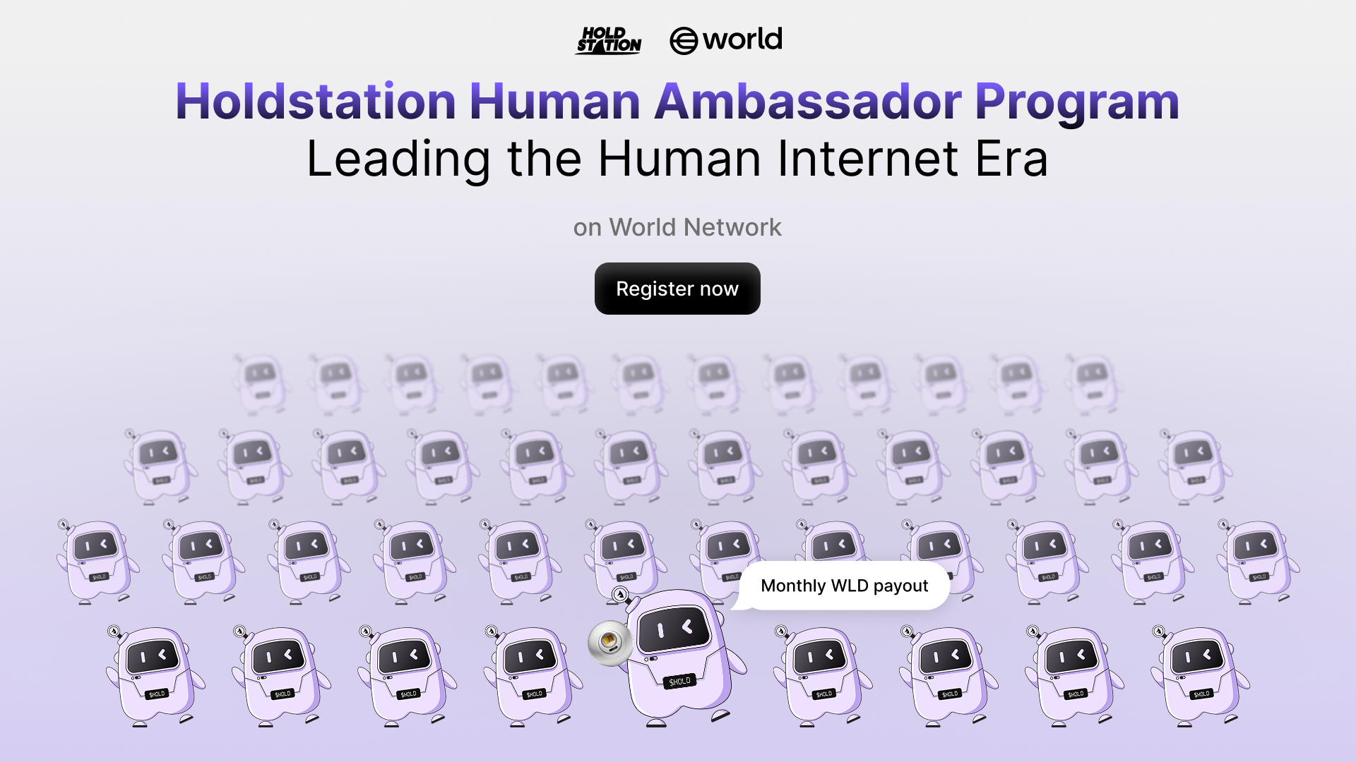 Holdstation Human Ambassador Program