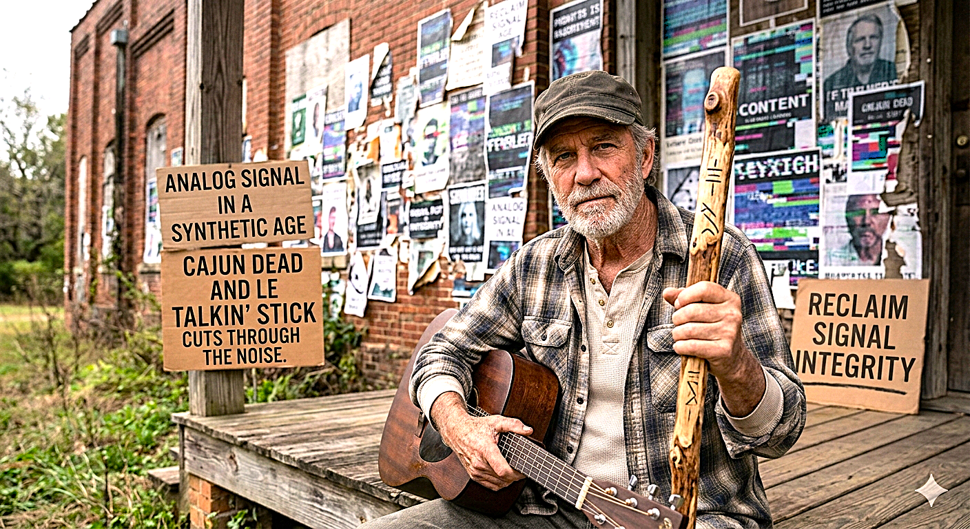 In a Post-Truth Era, Cajun Dead et le Talkin’ Stick Revives Raw Truth Through Appalachian Sound