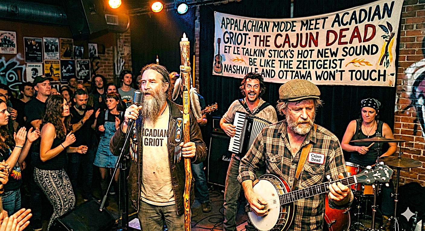 What Happens When You Give the Appalachian Modal Scale to an Acadian Griot: Cajun Dead, Daniel Lanois, and the Sound Neither Nashville Nor Ottawa Will Fund