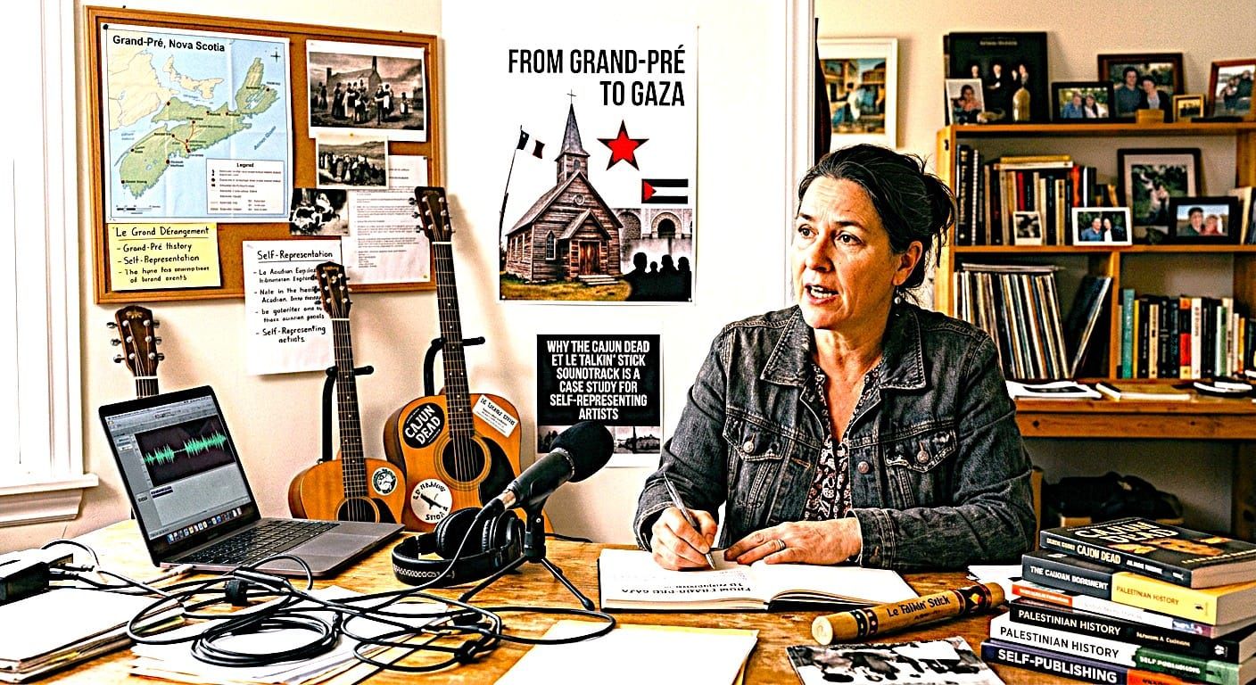 From Grand-Pré to Gaza: Why the Cajun Dead et le Talkin' Stick Soundtrack Is a Case Study for Self-Representing Artists
