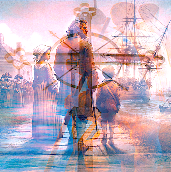 Claude Edwin Theriault's AI-Powered Animation Movie trailer Grand Pré to Bayou Teche